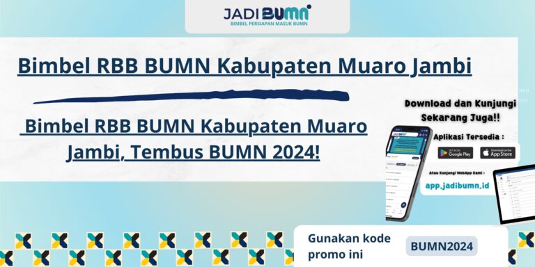 Bimbel RBB BUMN Kabupaten Muaro Jambi