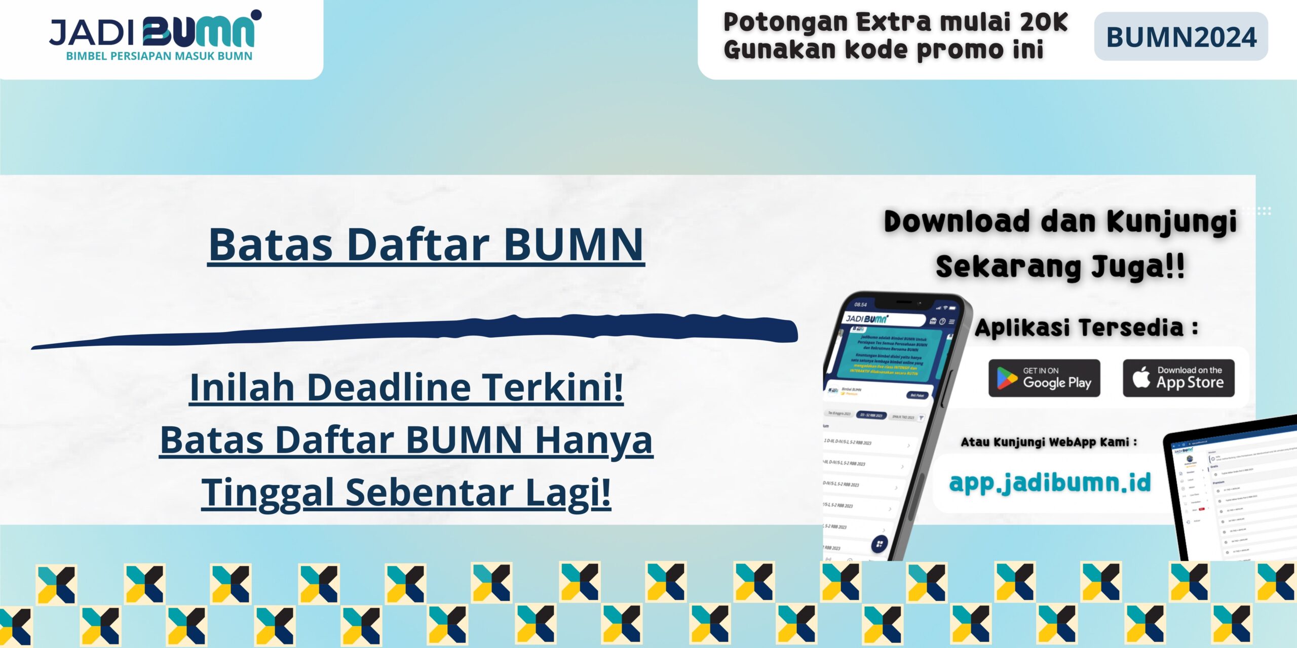 Batas Daftar BUMN - Inilah Deadline Terkini! Batas Daftar BUMN Hanya Tinggal Sebentar Lagi!