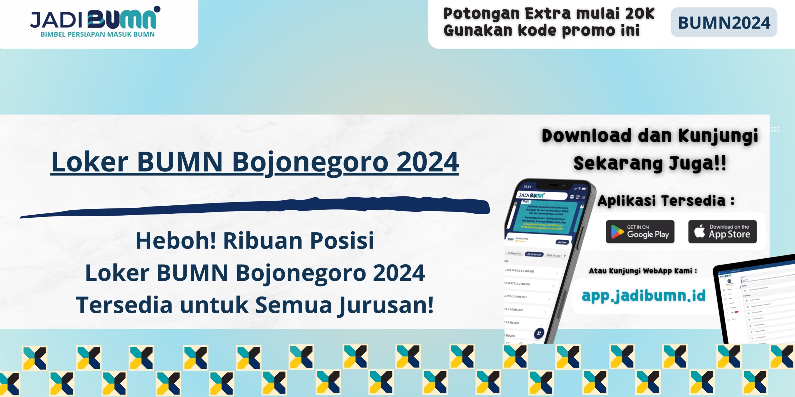 Loker BUMN Bojonegoro 2024 - Heboh! Ribuan Posisi Loker BUMN Bojonegoro 2024 Tersedia untuk Semua Jurusan!