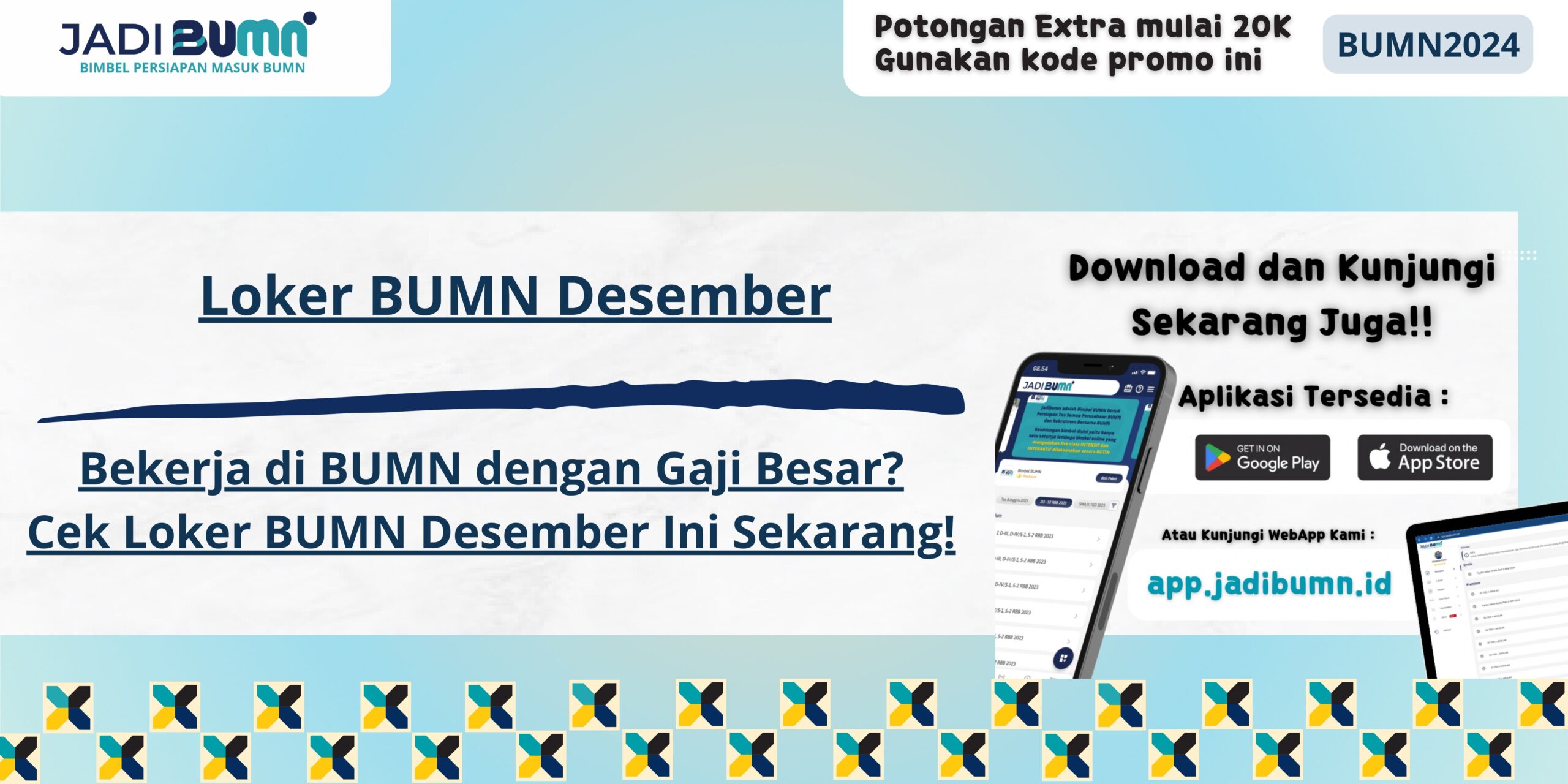 Loker BUMN Desember - Bekerja di BUMN dengan Gaji Besar? Cek Loker BUMN Desember Ini Sekarang!