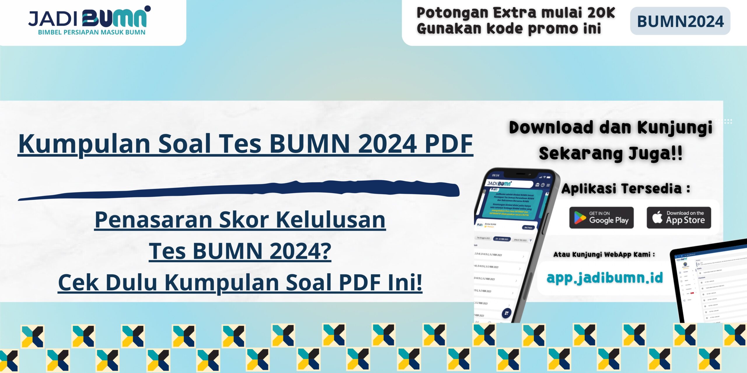 Kumpulan Soal Tes BUMN 2024 PDF - Penasaran Skor Kelulusan Tes BUMN 2024? Cek Dulu Kumpulan Soal PDF Ini!