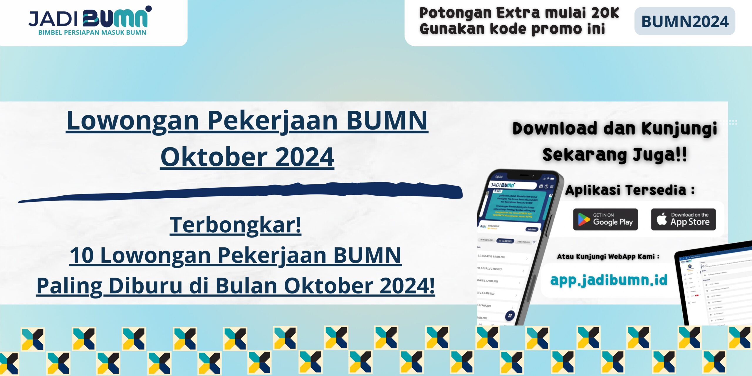 Lowongan Pekerjaan BUMN Oktober 2024 - Terbongkar! 10 Lowongan Pekerjaan BUMN Paling Diburu di Bulan Oktober 2024!