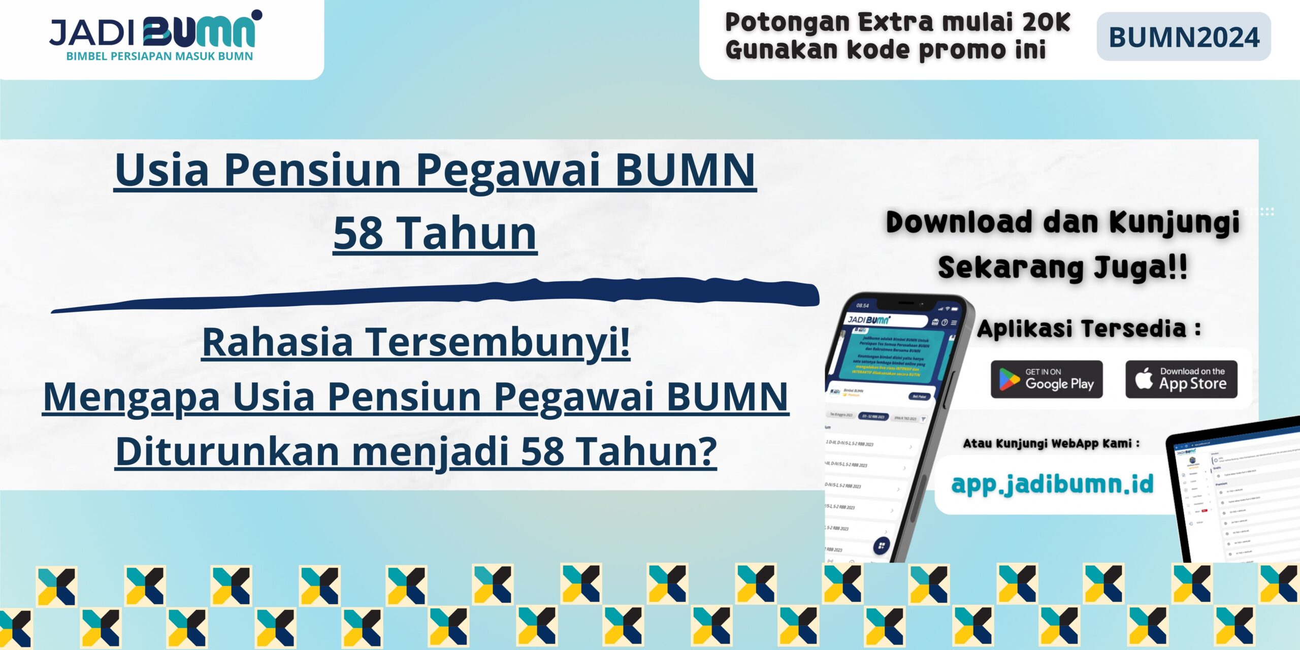 Usia Pensiun Pegawai BUMN 58 Tahun - Rahasia Tersembunyi! Mengapa Usia Pensiun Pegawai BUMN Diturunkan menjadi 58 Tahun?