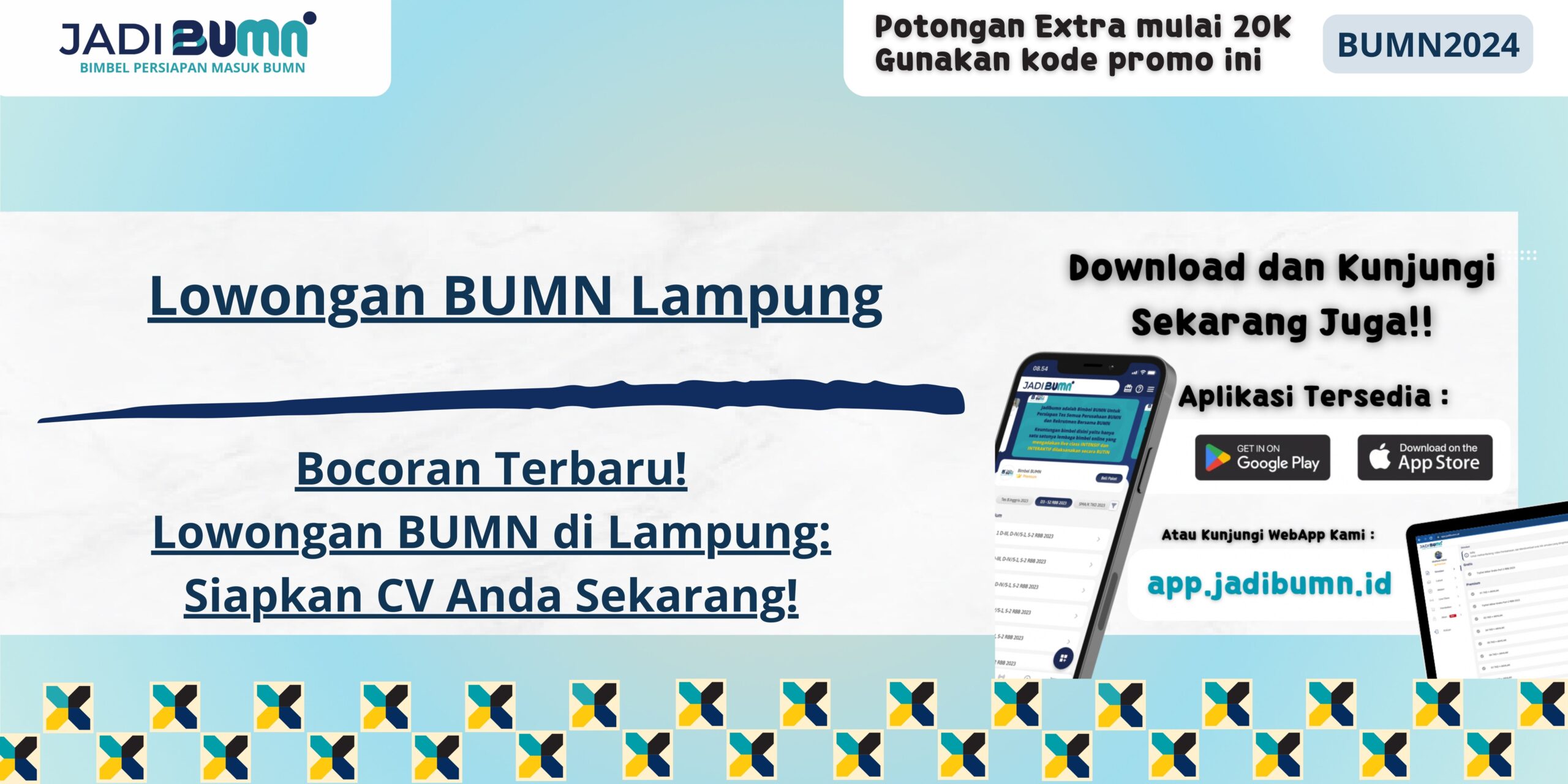 Lowongan BUMN Lampung - Bocoran Terbaru! Lowongan BUMN di Lampung: Siapkan CV Anda Sekarang!