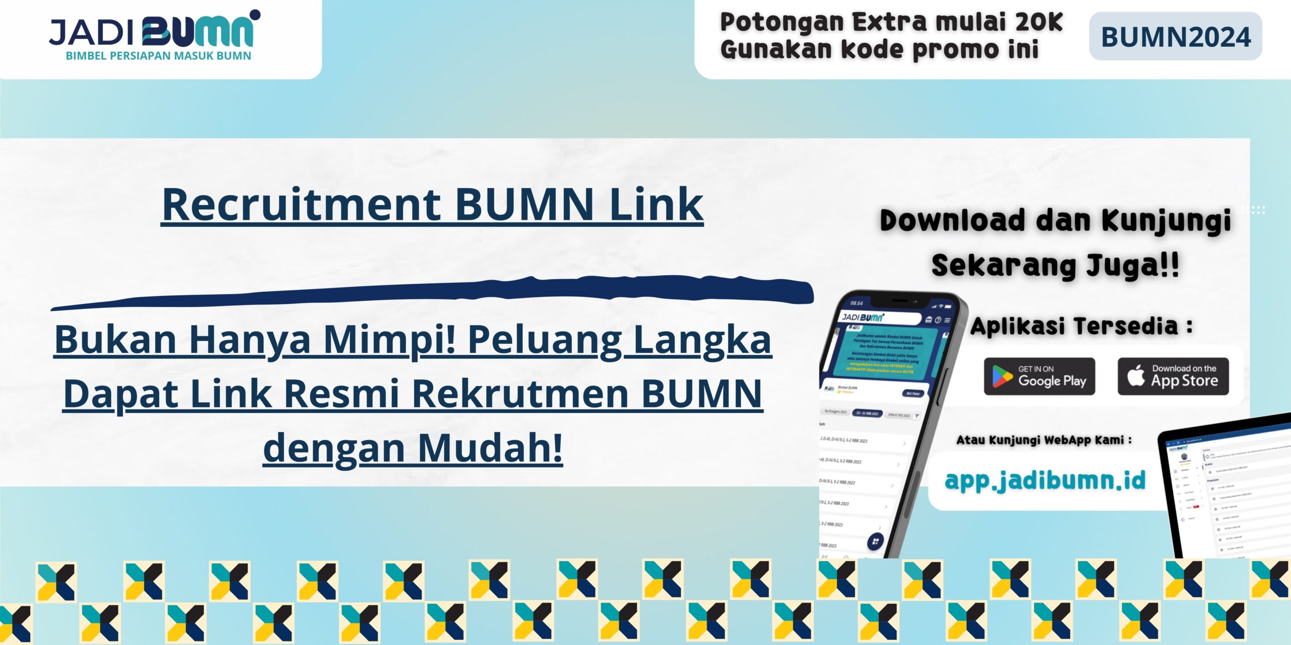 Recruitment BUMN Link - Bukan Hanya Mimpi! Peluang Langka Dapat Link Resmi Rekrutmen BUMN dengan Mudah!