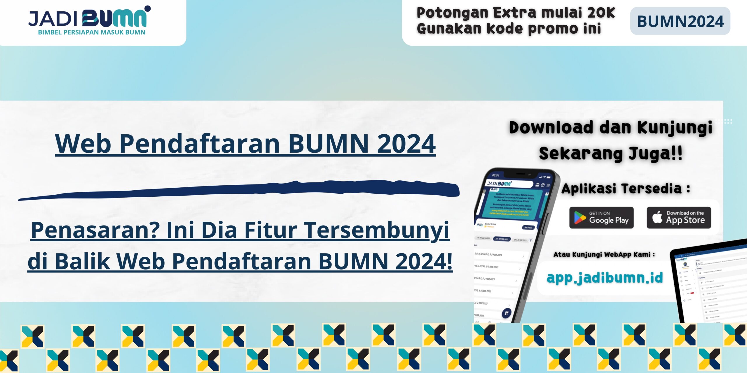 Web Pendaftaran BUMN 2024 - Penasaran? Ini Dia Fitur Tersembunyi di Balik Web Pendaftaran BUMN 2024!