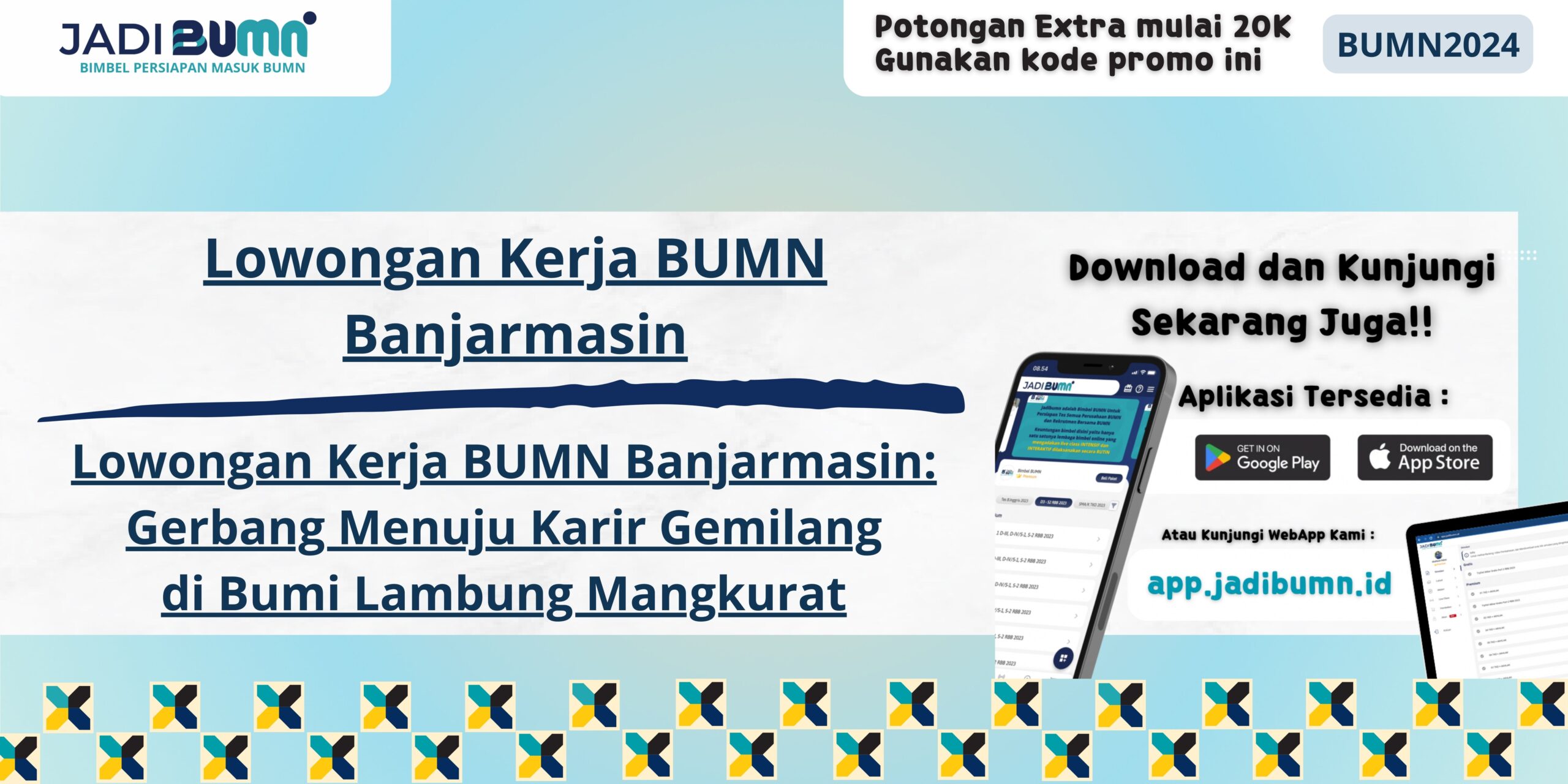 Lowongan Kerja BUMN Banjarmasin - Lowongan Kerja BUMN Banjarmasin: Gerbang Menuju Karir Gemilang di Bumi Lambung Mangkurat