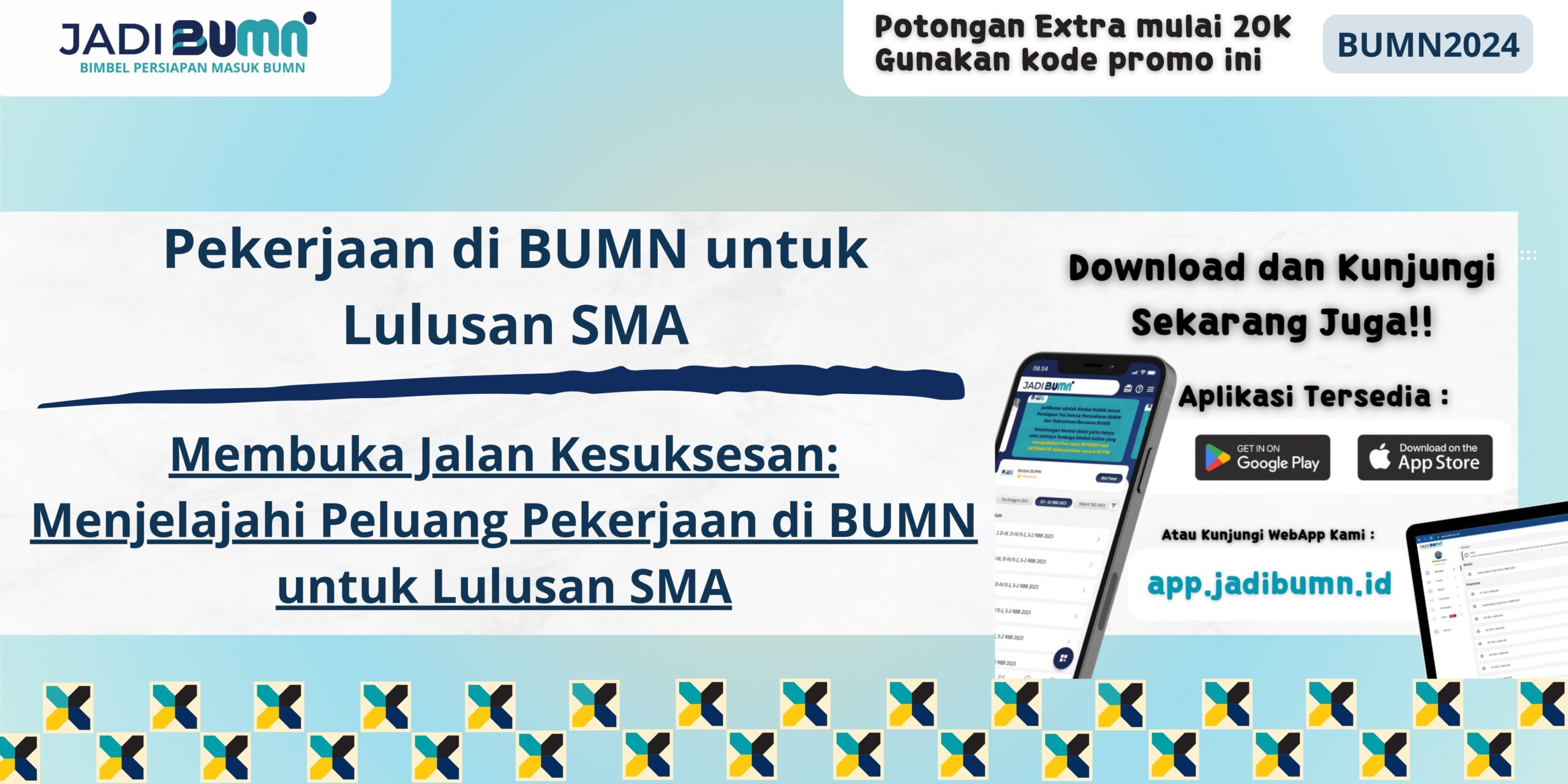 Pekerjaan di BUMN untuk Lulusan SMA - Membuka Jalan Kesuksesan: Menjelajahi Peluang Pekerjaan di BUMN untuk Lulusan SMA