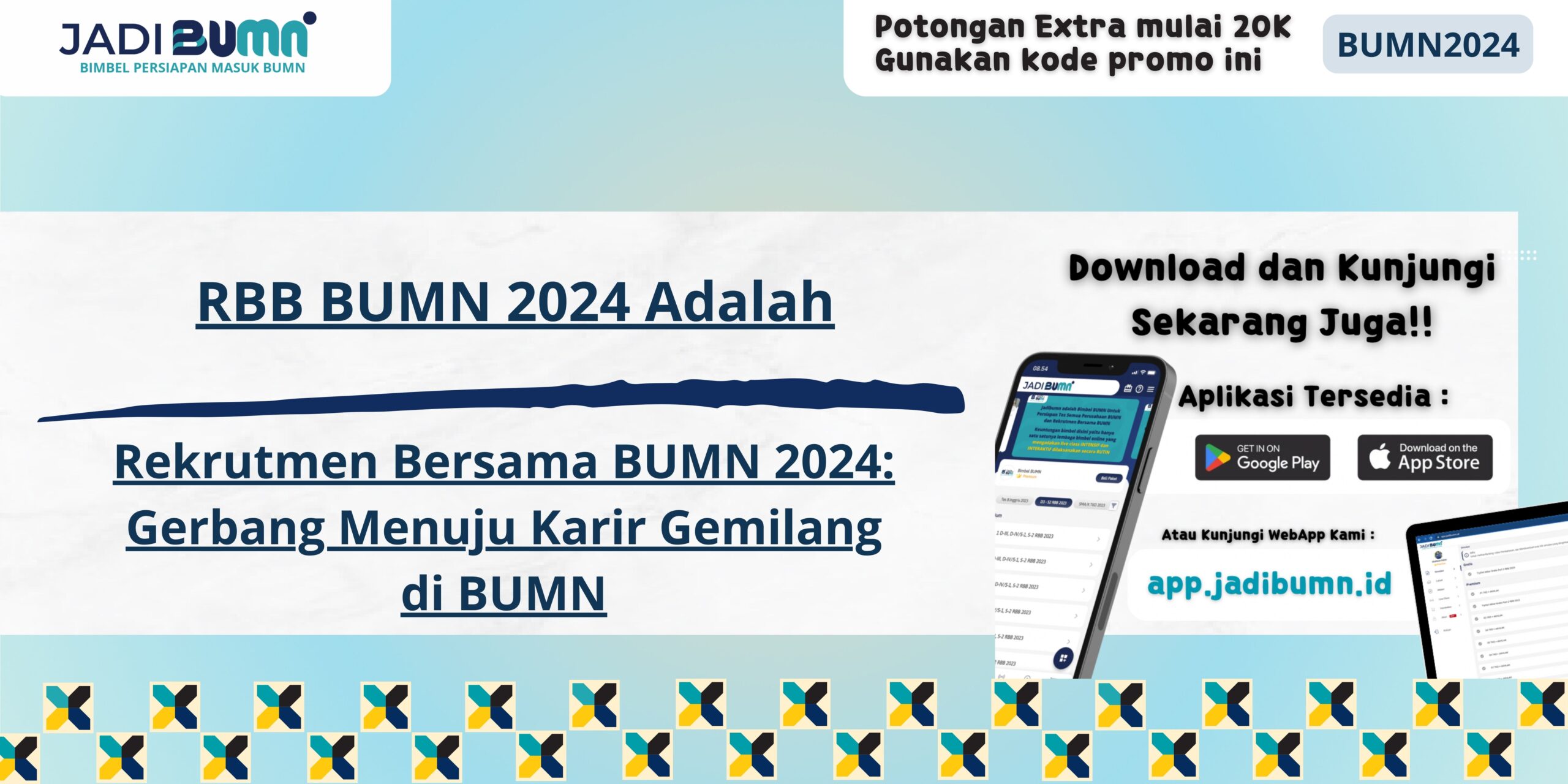 RBB BUMN 2024 Adalah - Rekrutmen Bersama BUMN 2024: Gerbang Menuju Karir Gemilang di BUMN