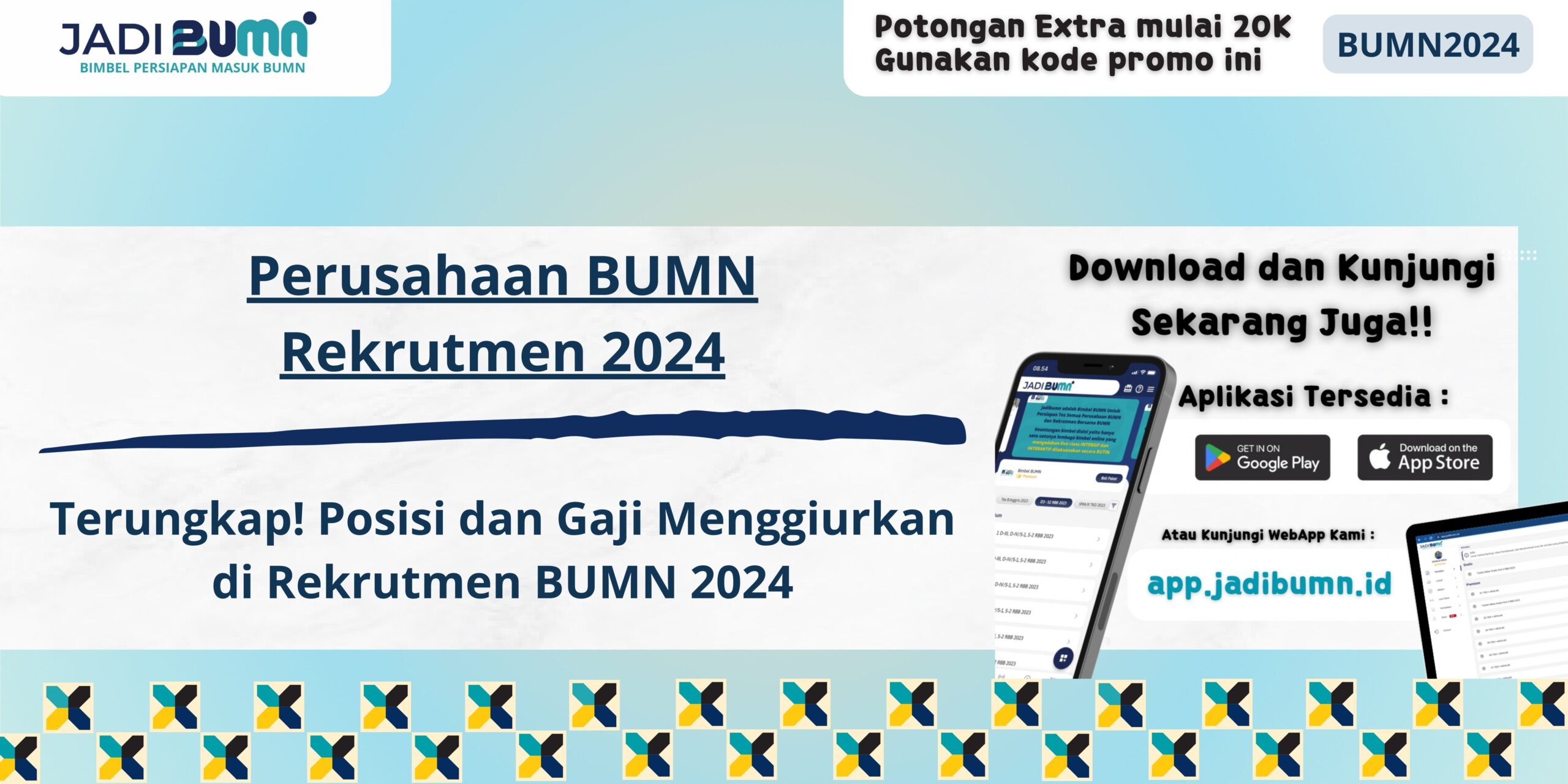 Perusahaan BUMN Rekrutmen 2024 - Terungkap! Posisi dan Gaji Menggiurkan di Rekrutmen BUMN 2024