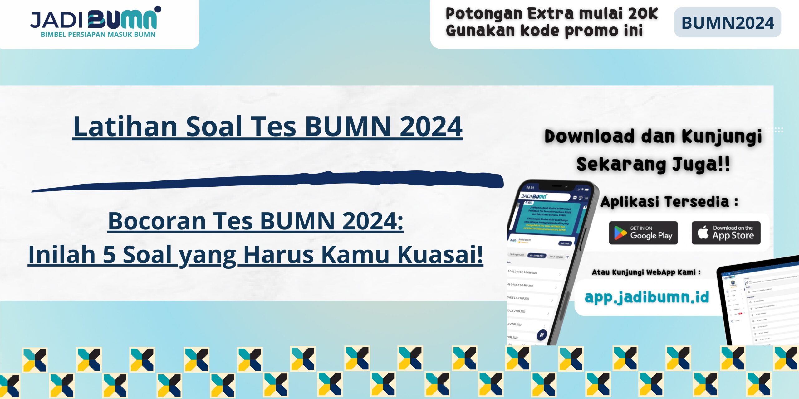 Latihan Soal Tes BUMN 2024 - Bocoran Tes BUMN 2024: Inilah 5 Soal yang Harus Kamu Kuasai!