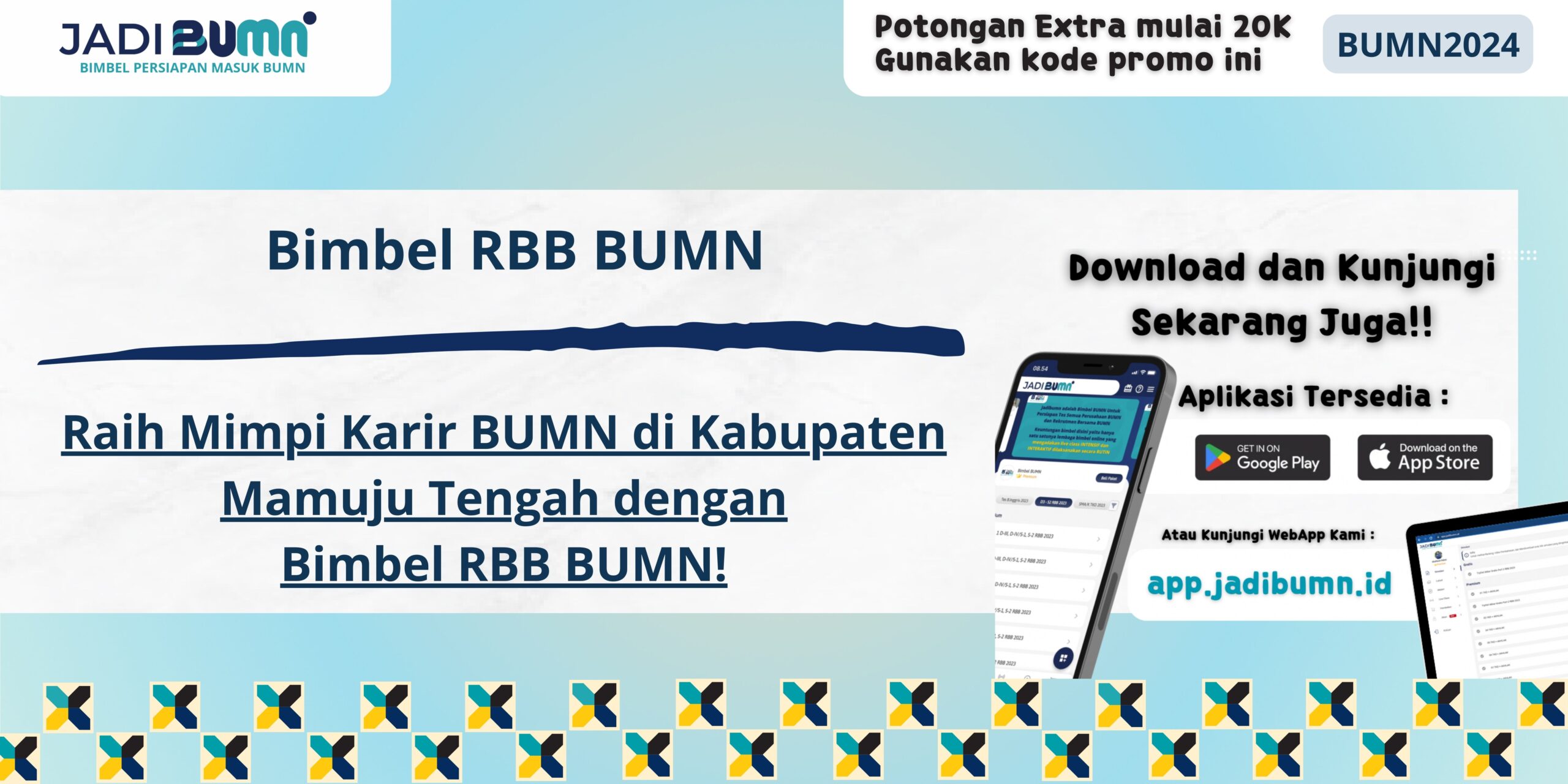 Bimbel RBB BUMN Kabupaten Mamuju Tengah - Raih Mimpi Karir BUMN di Kabupaten Mamuju Tengah dengan Bimbel RBB BUMN!