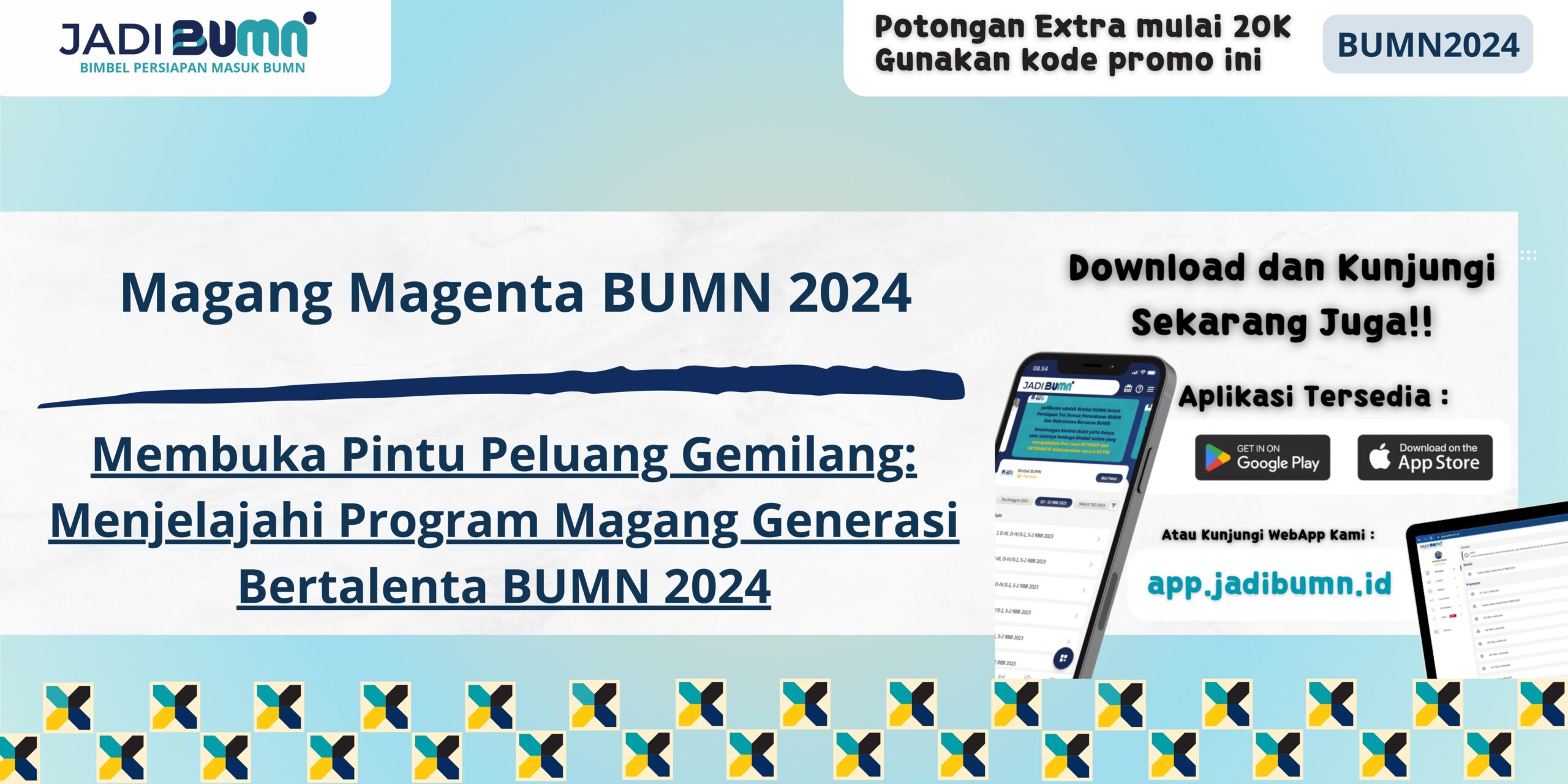 Magang Magenta BUMN 2024 - Membuka Pintu Peluang Gemilang: Menjelajahi Program Magang Generasi Bertalenta BUMN 2024