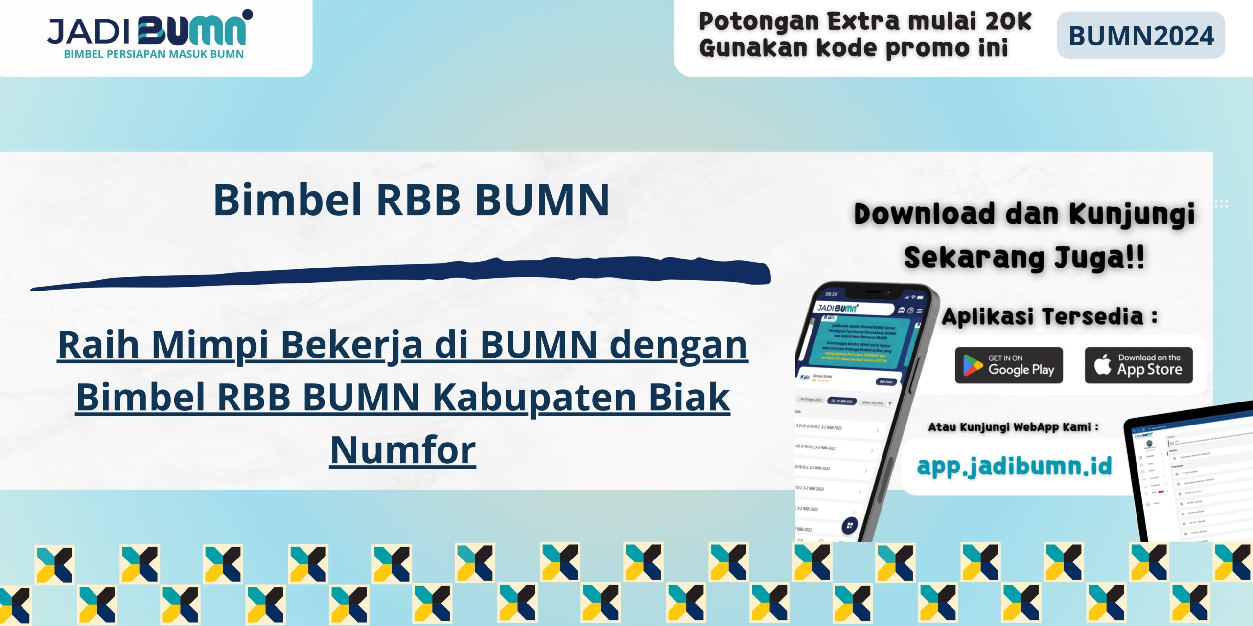 Bimbel RBB BUMN Kabupaten Biak Numfor - Raih Mimpi Bekerja di BUMN dengan Bimbel RBB BUMN Kabupaten Biak Numfor