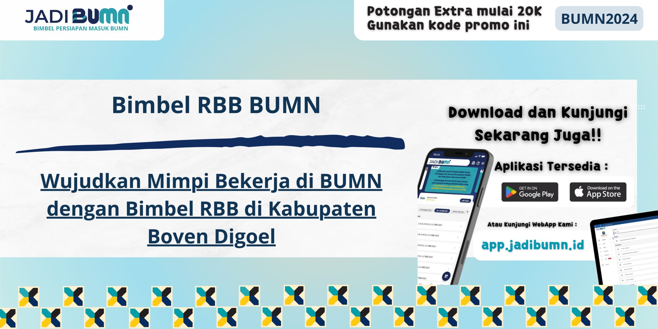 Bimbel RBB BUMN Kabupaten Boven Digoel - Wujudkan Mimpi Bekerja di BUMN dengan Bimbel RBB di Kabupaten Boven Digoel