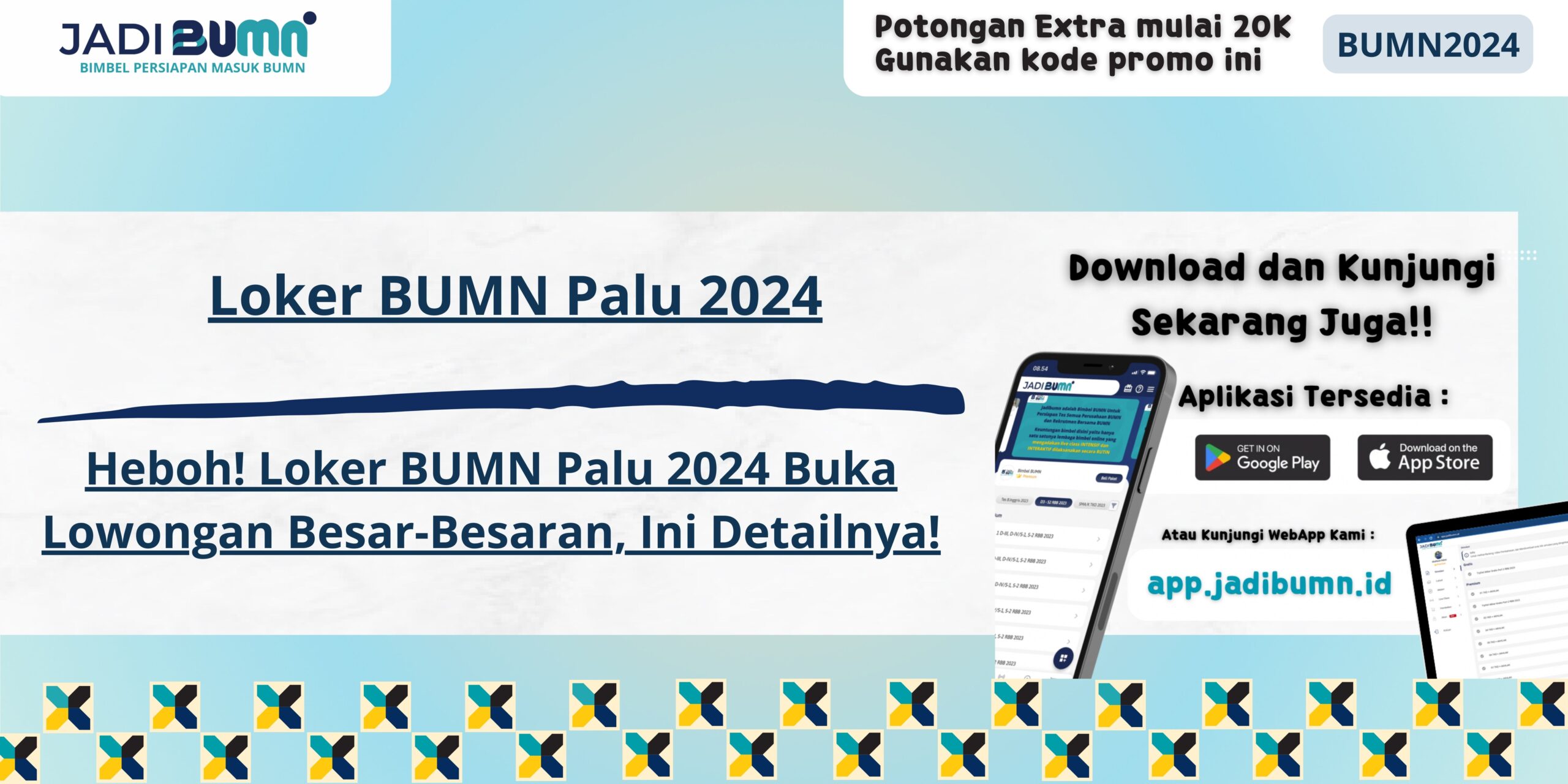 Loker BUMN Palu 2024 - Heboh! Loker BUMN Palu 2024 Buka Lowongan Besar-Besaran, Ini Detailnya!