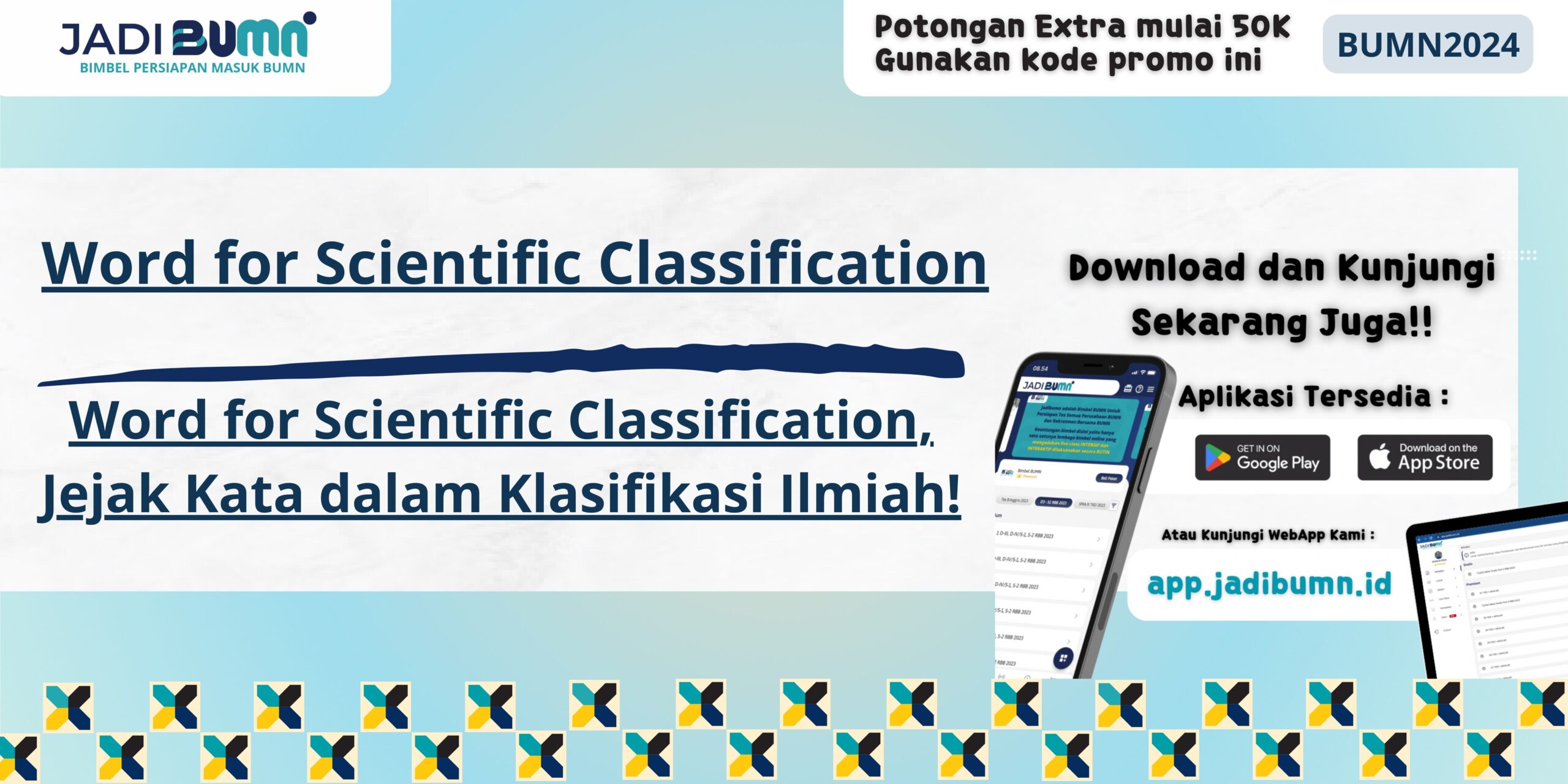 Word for Scientific Classification, Jejak Kata dalam Klasifikasi Ilmiah!