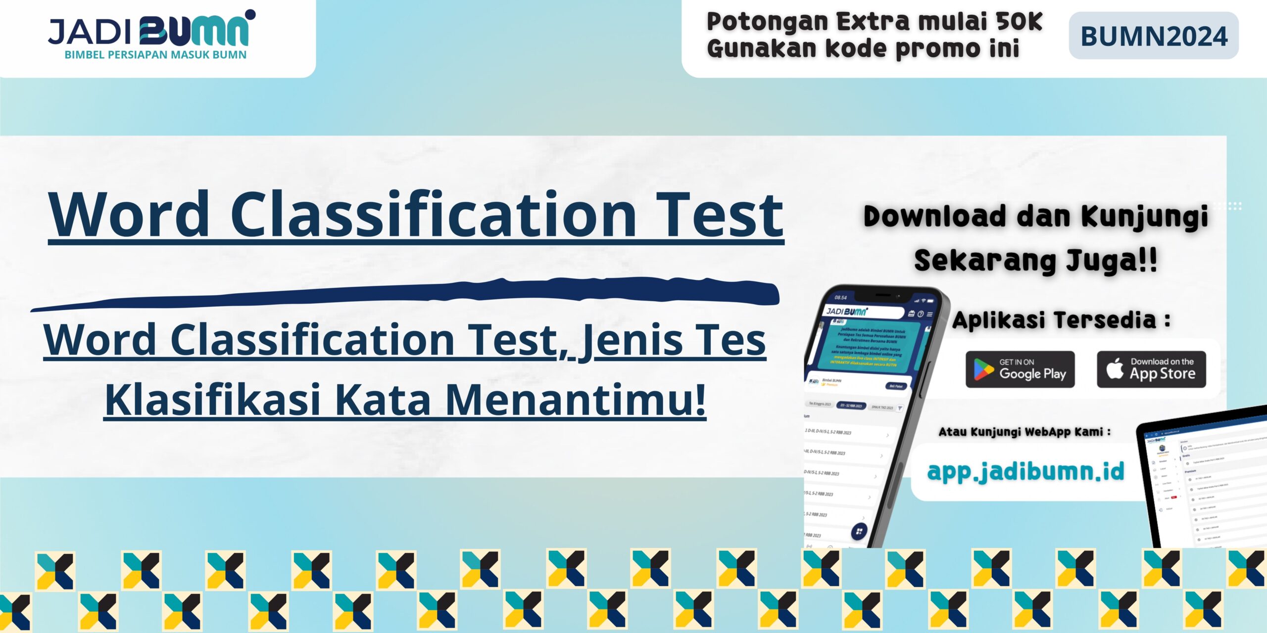 Word Classification Test, Jenis Tes Klasifikasi Kata Menantimu!