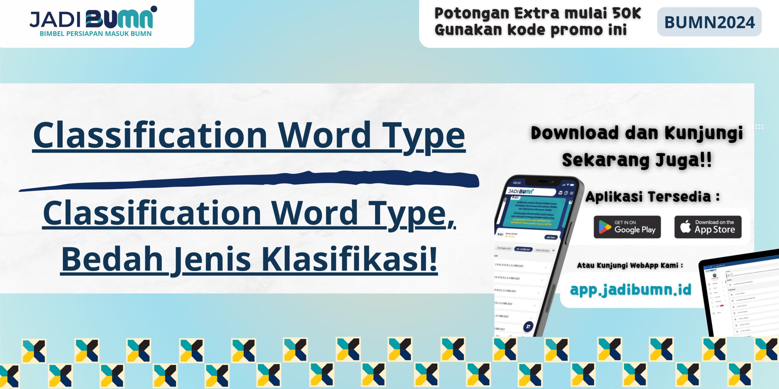 Classification Word Type, Bedah Jenis Klasifikasi!