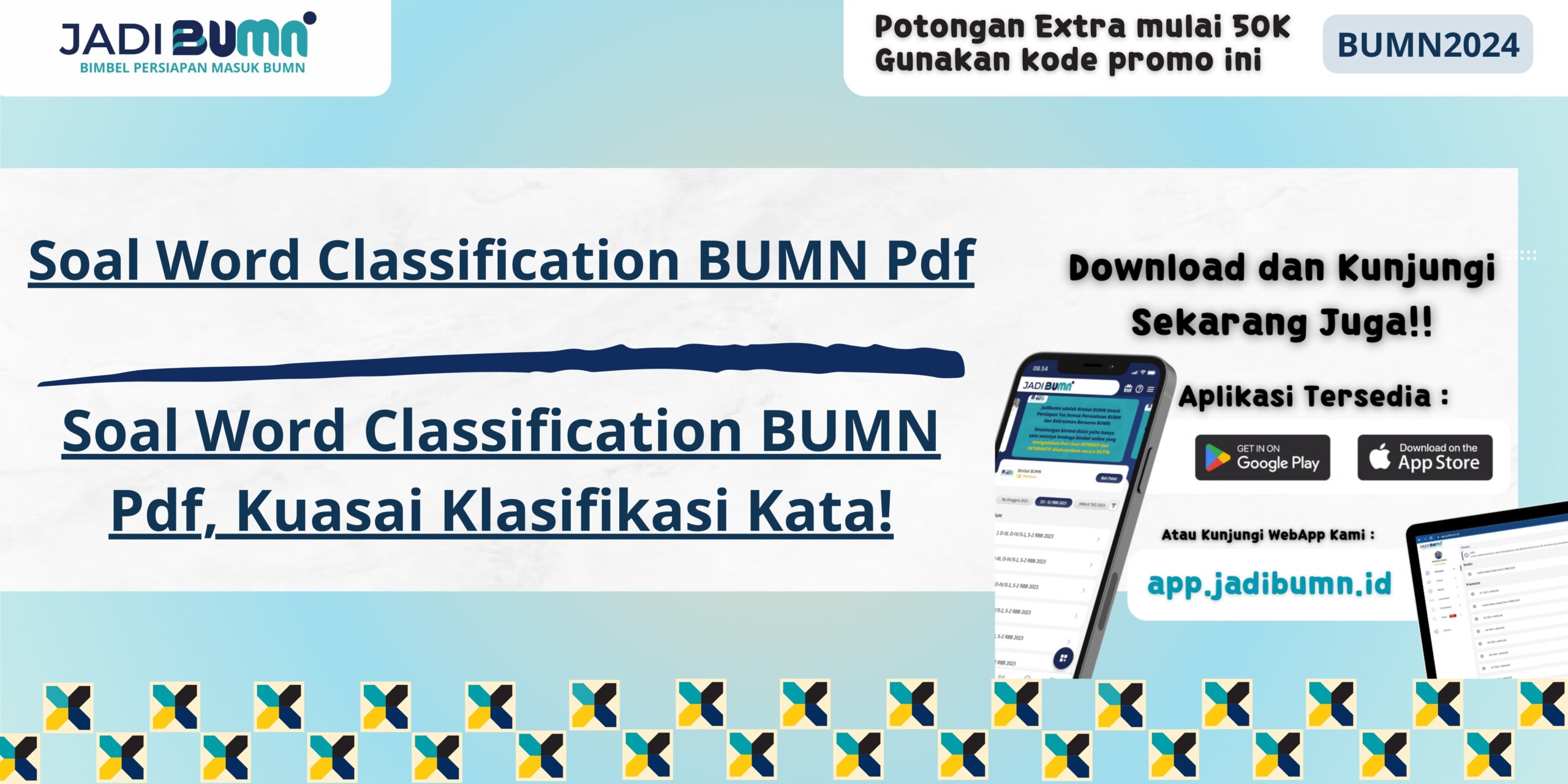 Soal Word Classification BUMN Pdf, Kuasai Klasifikasi Kata!