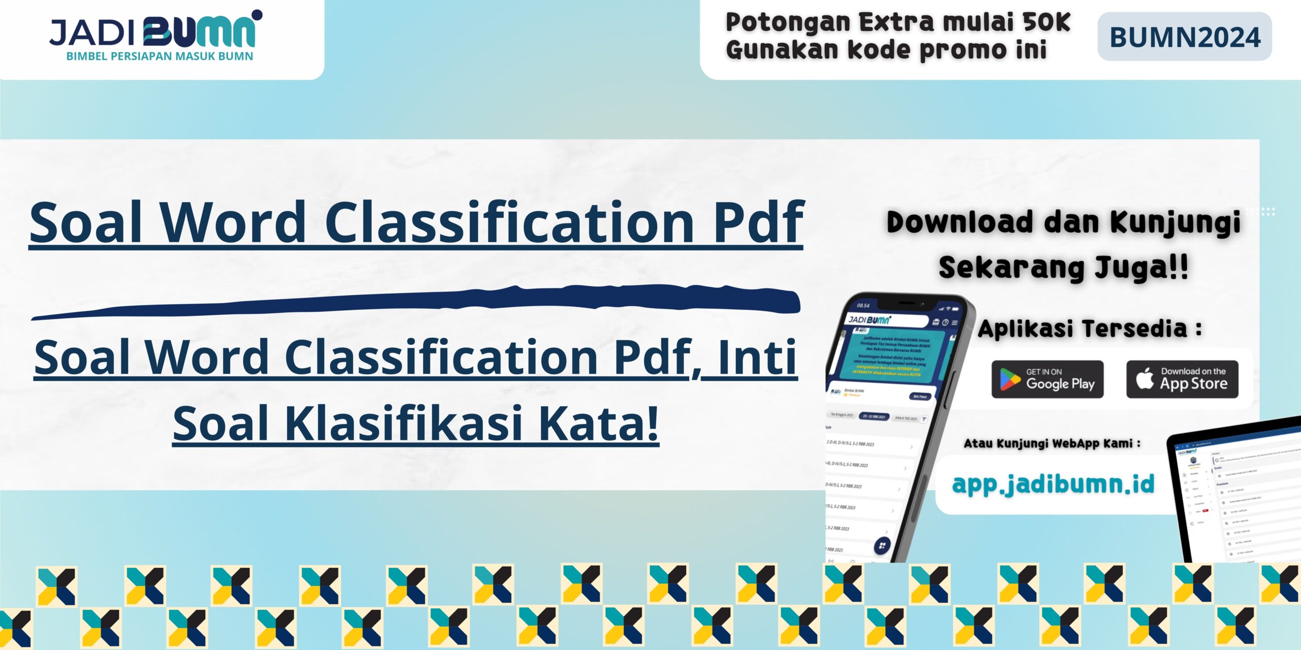 Soal Word Classification Pdf, Inti Soal Klasifikasi Kata!