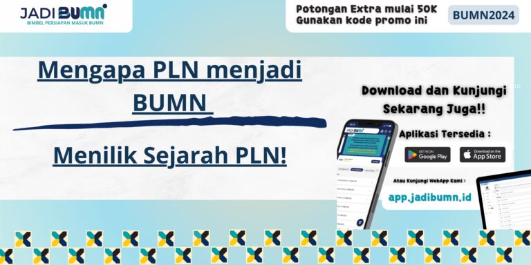 Mengapa PLN menjadi BUMN - Menilik Sejarah PLN!