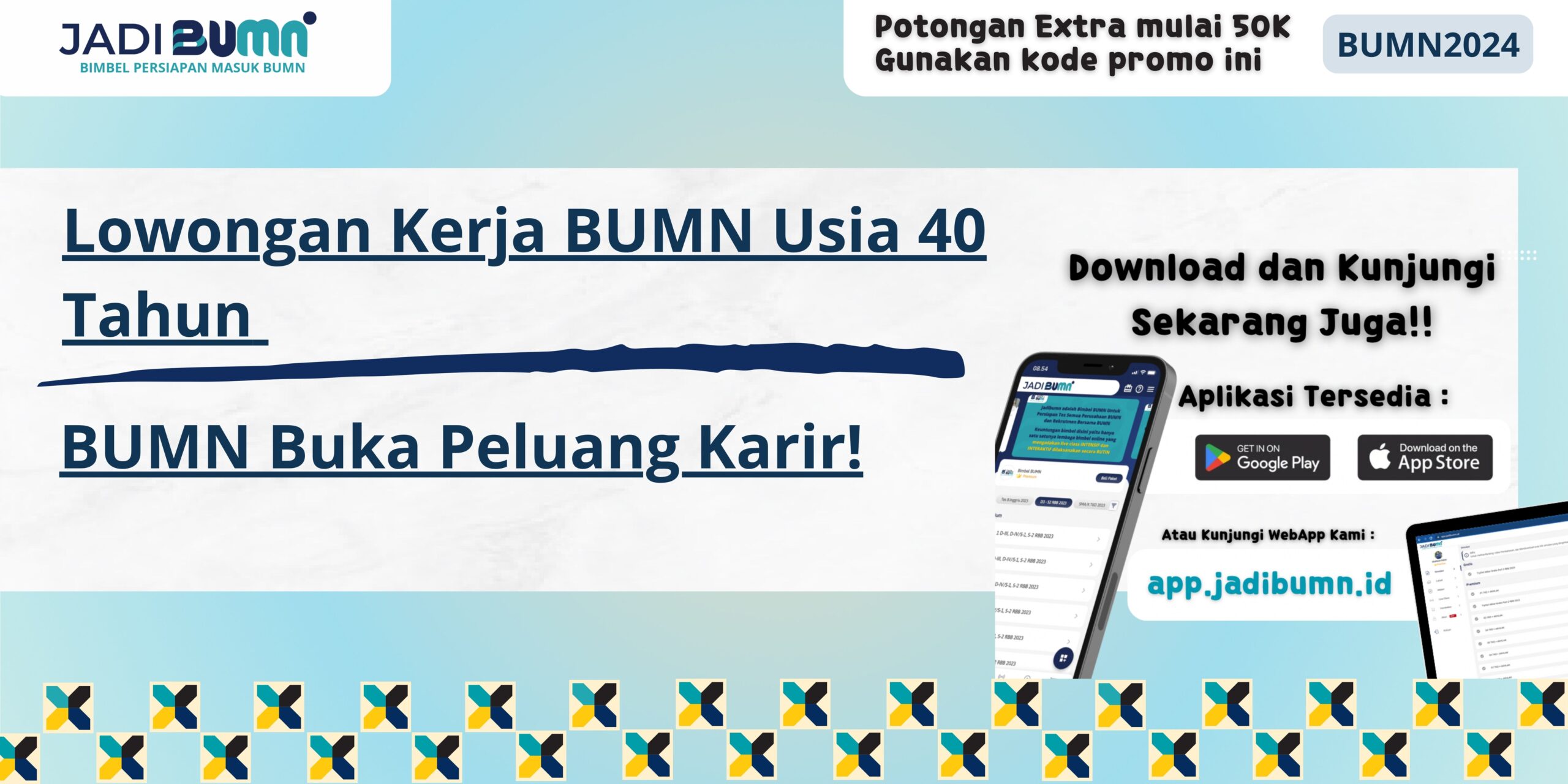 Lowongan Kerja BUMN Usia 40 Tahun - BUMN Buka Peluang Karir!