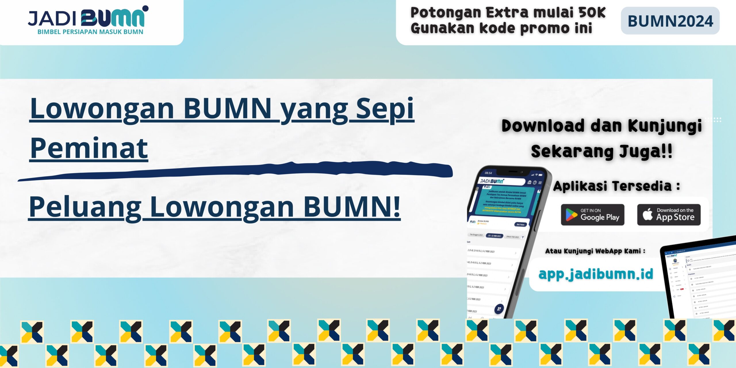 Lowongan BUMN yang Sepi Peminat - Peluang Lowongan BUMN!