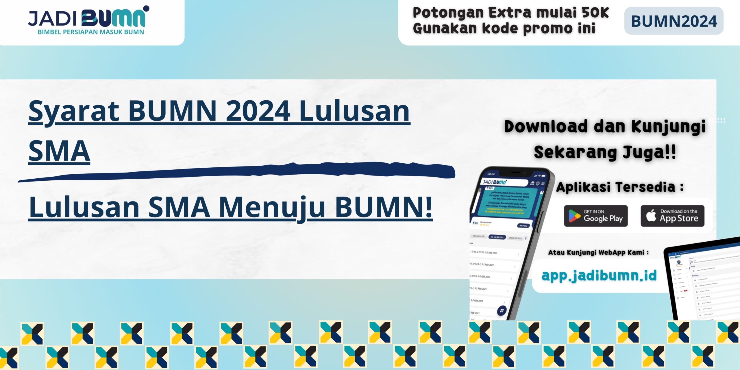 Syarat BUMN 2024 Lulusan SMA - Lulusan SMA Menuju BUMN!