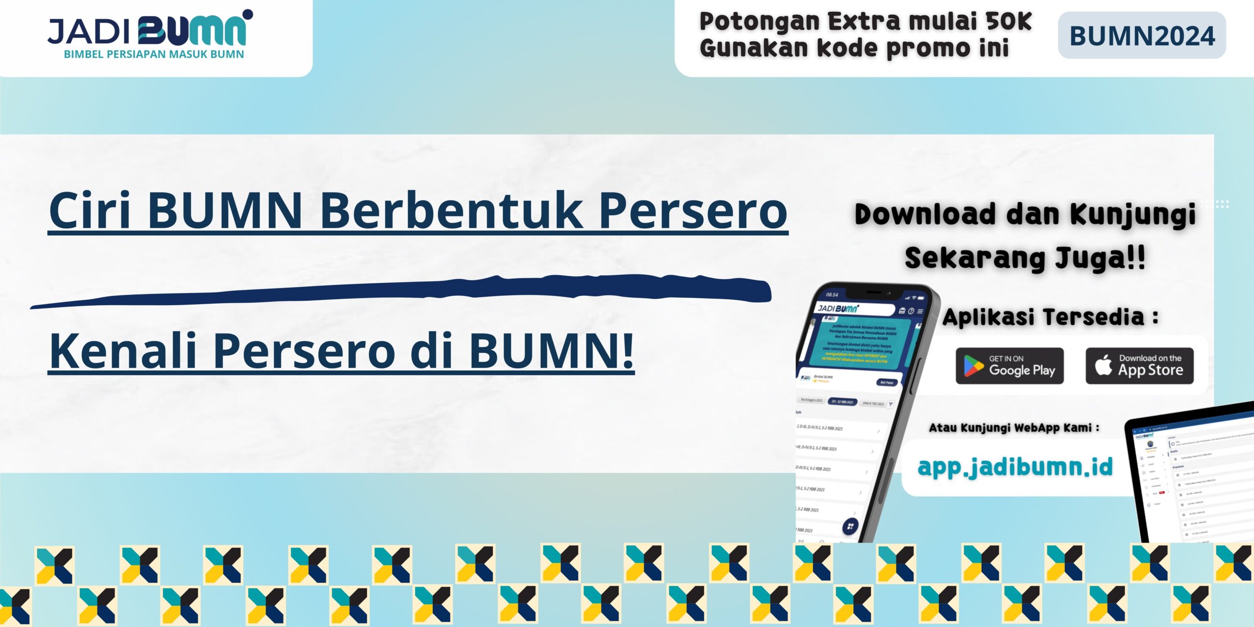 Ciri BUMN Berbentuk Persero - Kenali Persero di BUMN!