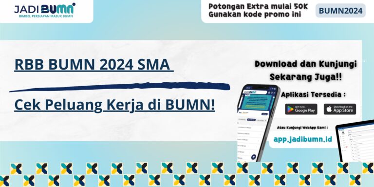 RBB BUMN 2024 SMA - Cek Peluang Kerja di BUMN!