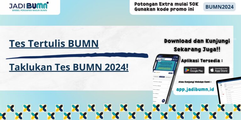 Tes Tertulis BUMN - Taklukan Tes BUMN 2024