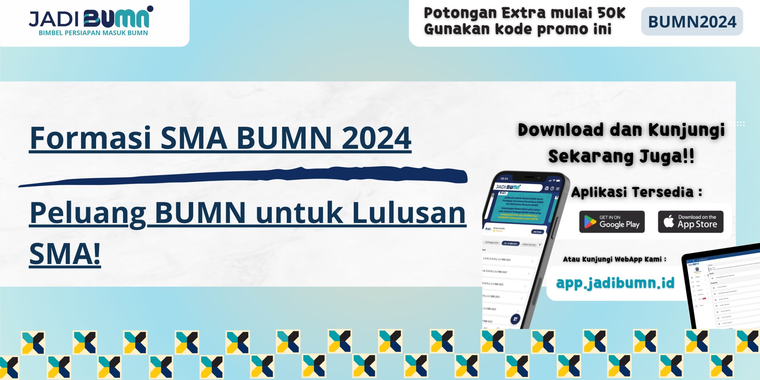 Formasi SMA BUMN 2024 - Peluang BUMN untuk Lulusan SMA!