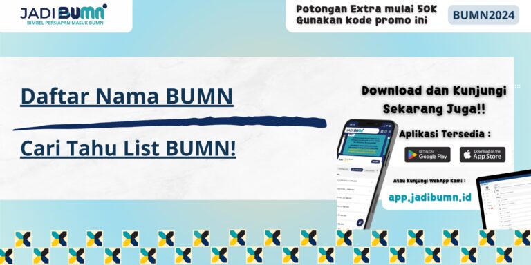 Daftar Nama BUMN - Cari Tahu List BUMN!