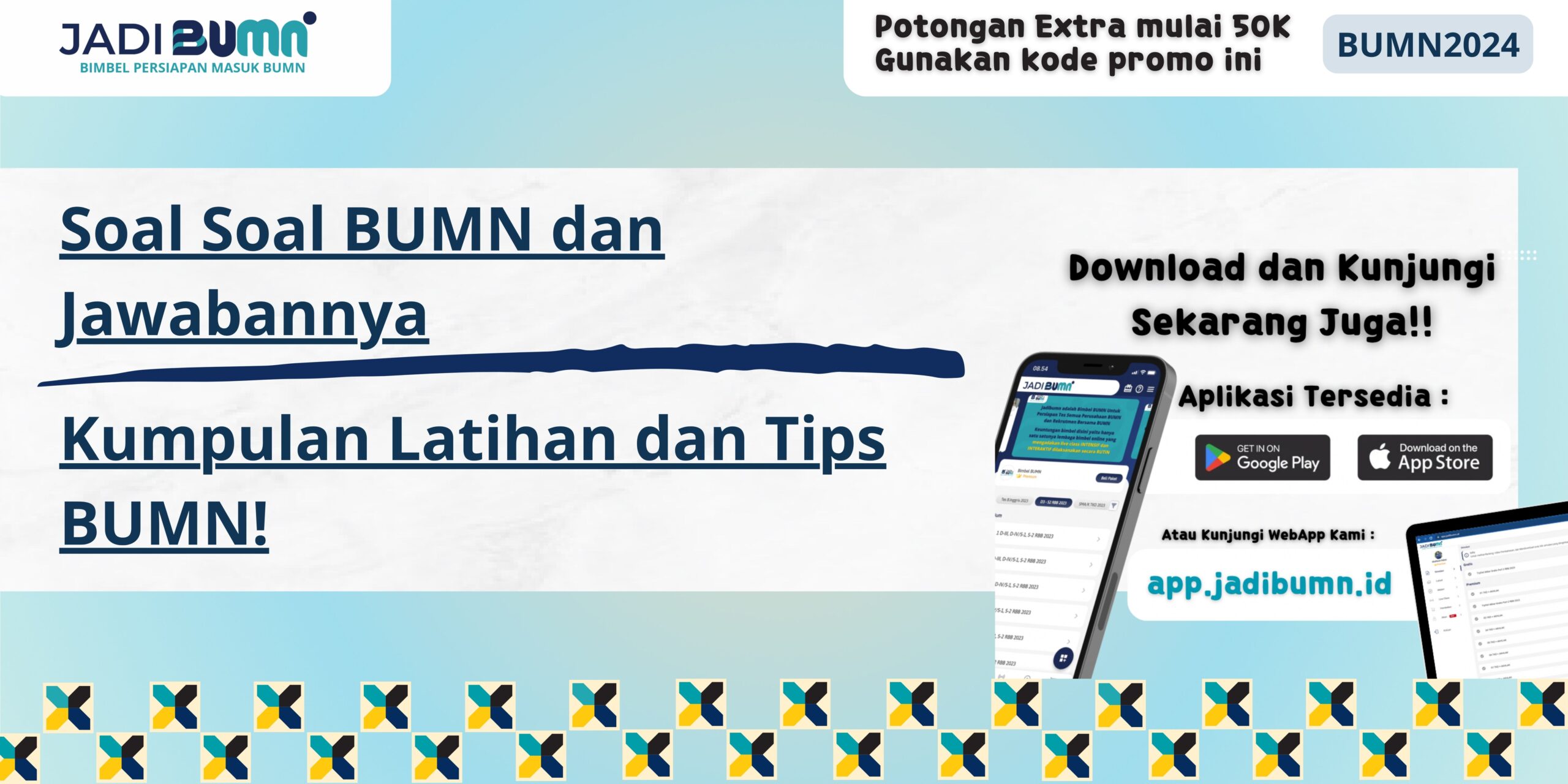 Soal Soal BUMN dan Jawabannya - Kumpulan Latihan dan Tips BUMN!