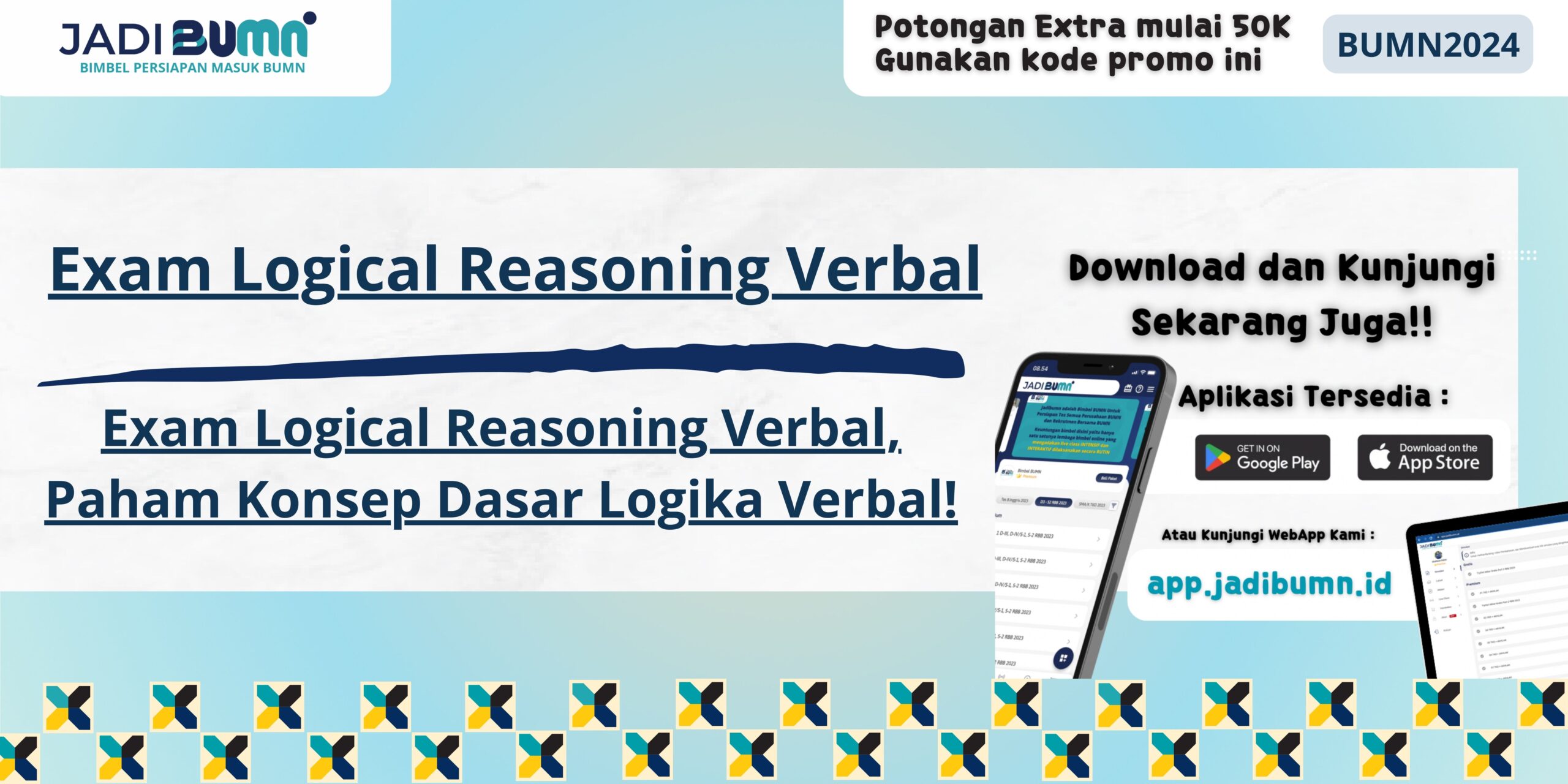 Exam Logical Reasoning Verbal, Paham Konsep Dasar Logika Verbal!