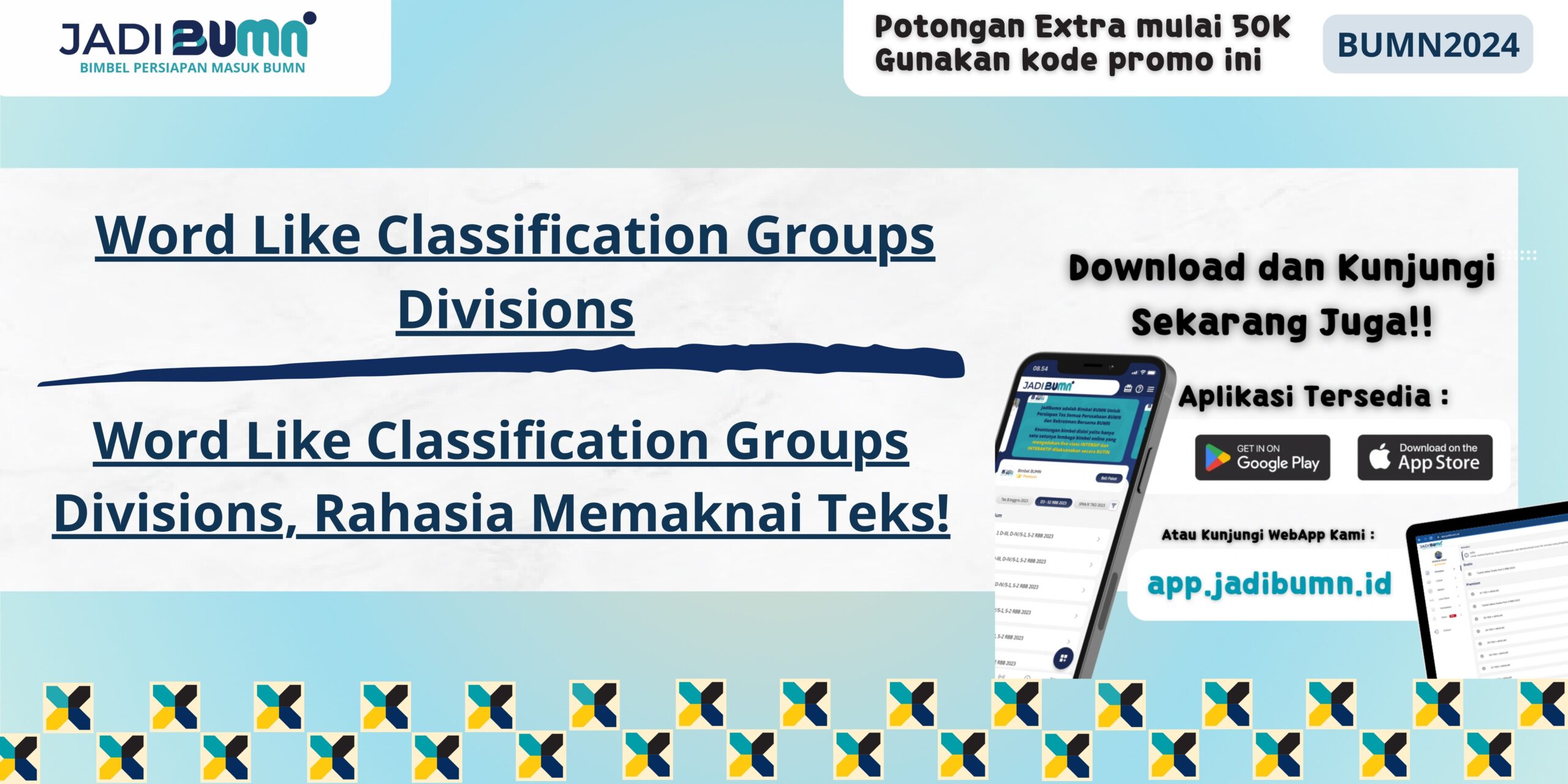 Word Like Classification Groups Divisions, Rahasia Memaknai Teks!