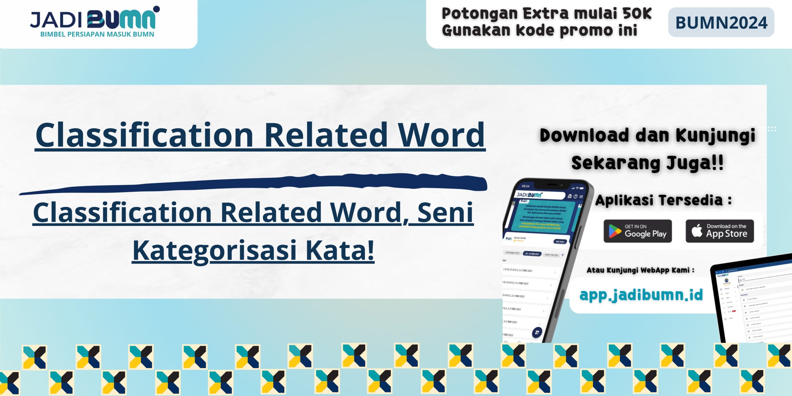 Classification Related Word, Seni Kategorisasi Kata!