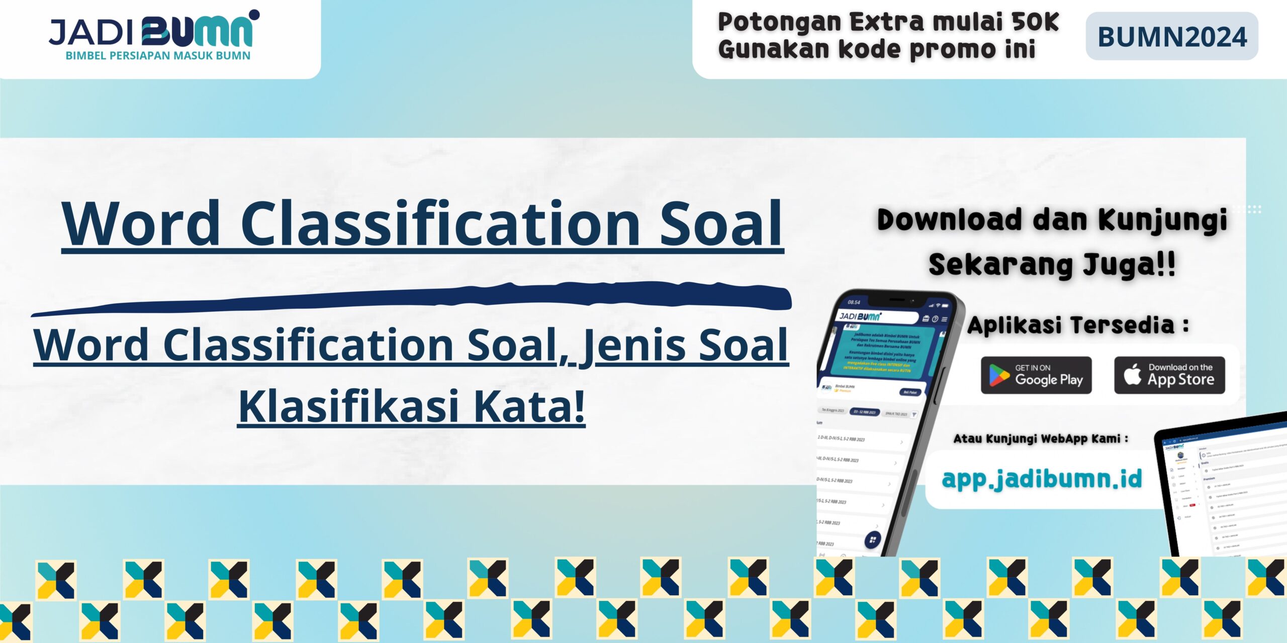 Word Classification Soal, Jenis Soal Klasifikasi Kata!