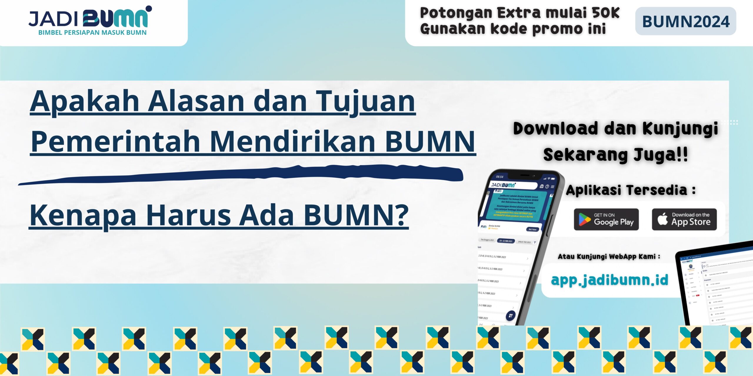 Apakah Alasan dan Tujuan Pemerintah Mendirikan BUMN - Kenapa Harus Ada BUMN?