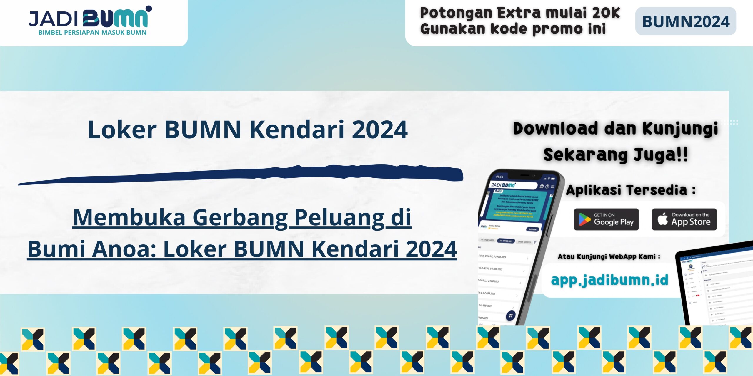 Loker BUMN Kendari 2024 - Membuka Gerbang Peluang di Bumi Anoa: Loker BUMN Kendari 2024