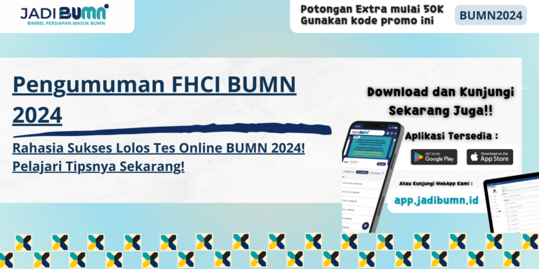 Pengumuman FHCI BUMN 2024