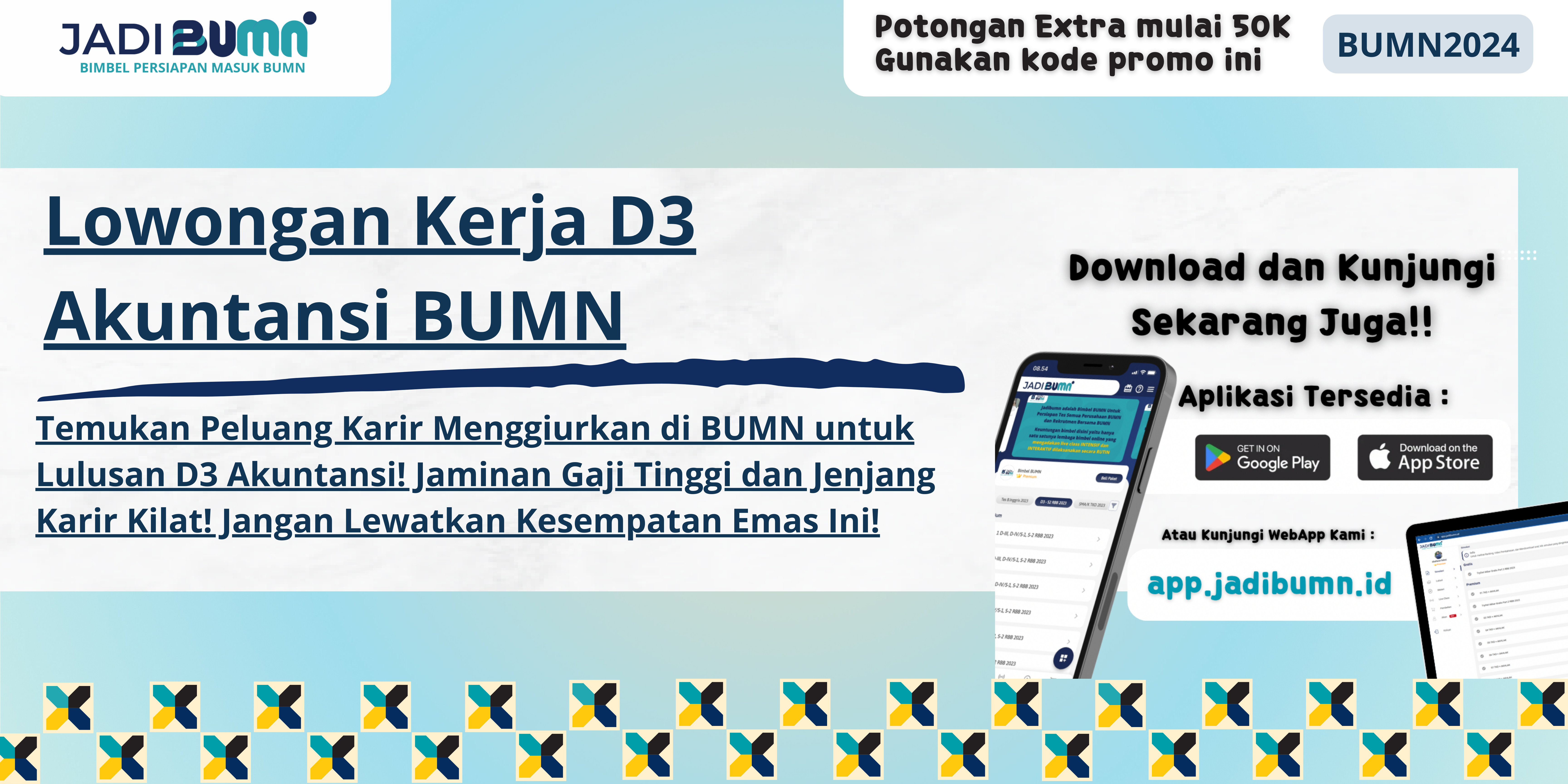 Lowongan Kerja D3 Akuntansi BUMN