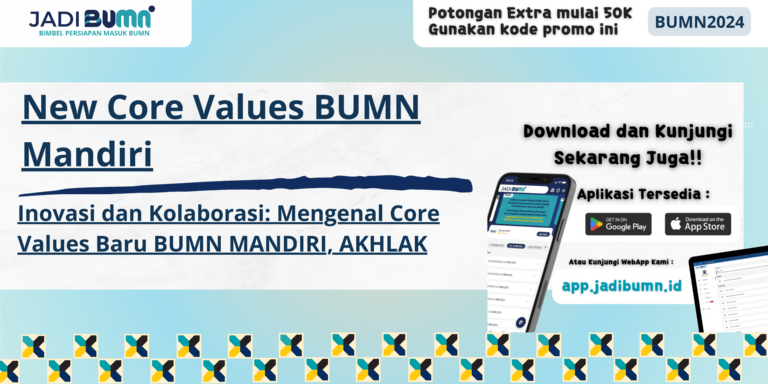 New Core Values BUMN Mandiri