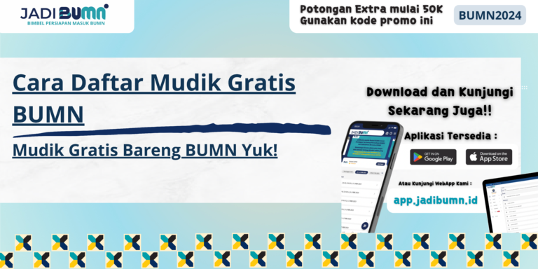 Cara Daftar Mudik Gratis BUMN