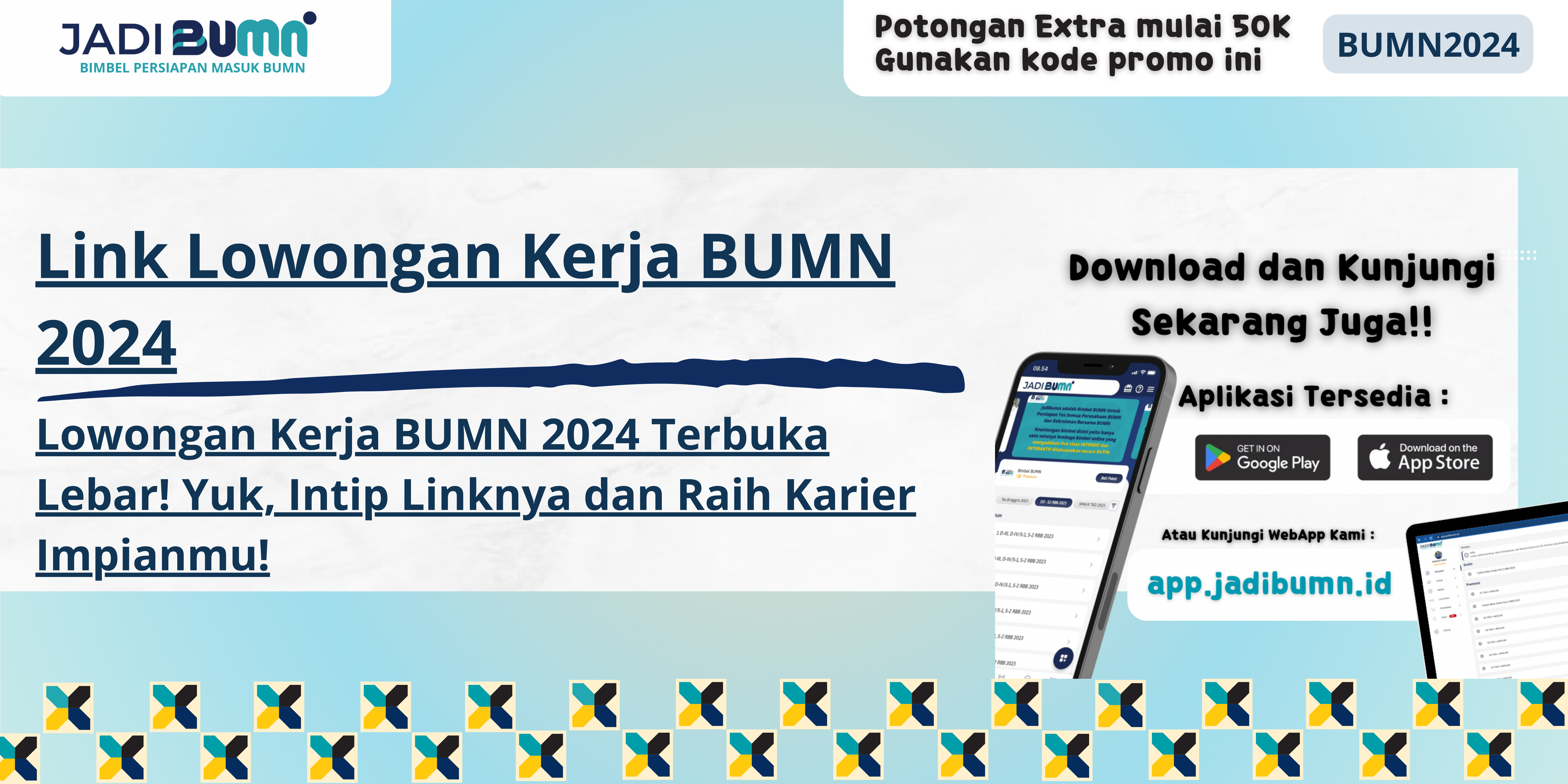 Link Lowongan Kerja BUMN 2024