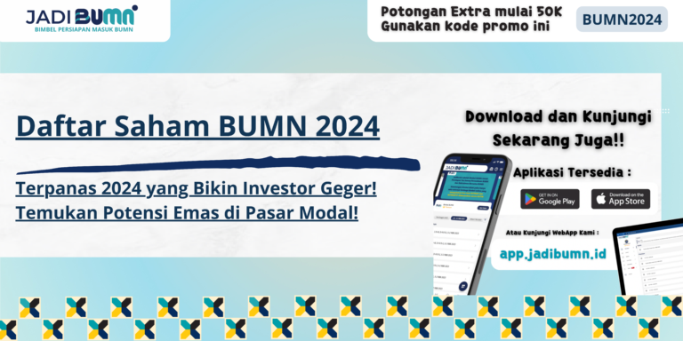 Daftar Saham BUMN 2024