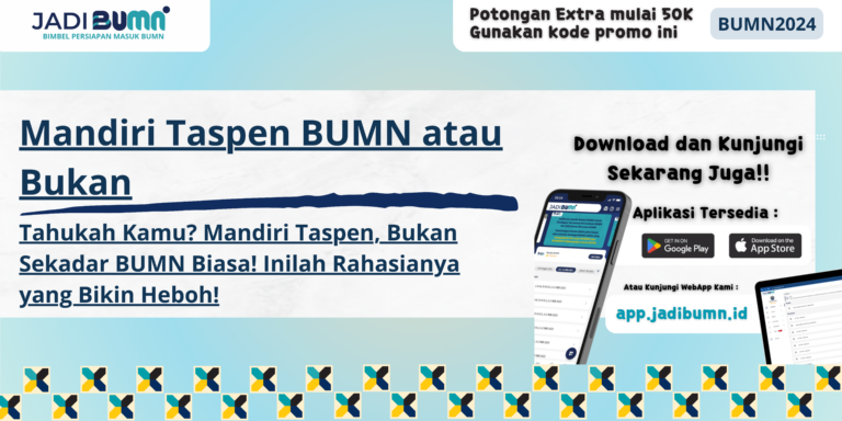 Mandiri Taspen BUMN atau Bukan