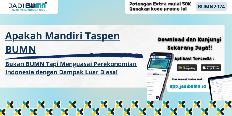 Apakah Mandiri Taspen BUMN