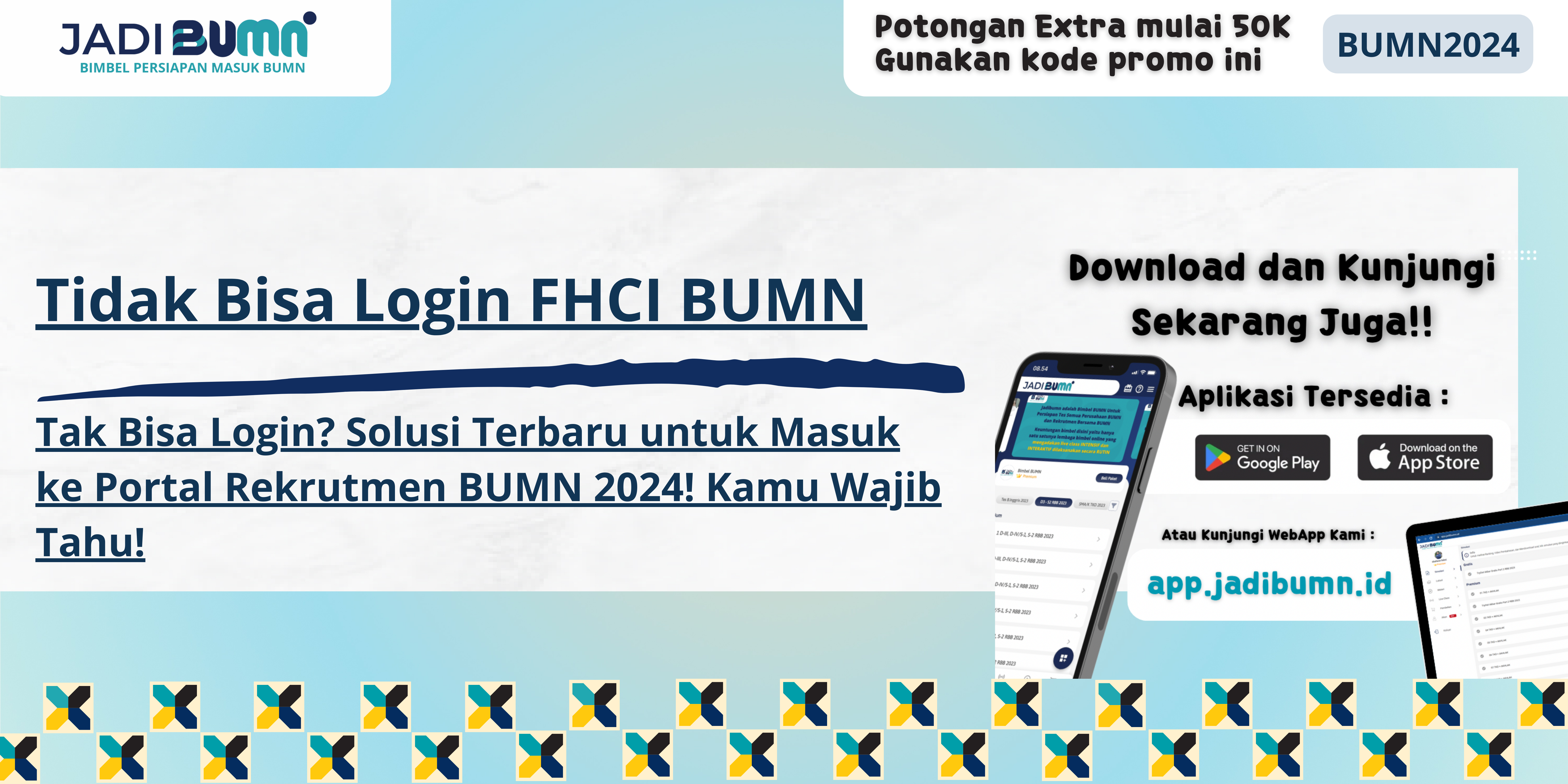 Tidak Bisa Login FHCI BUMN